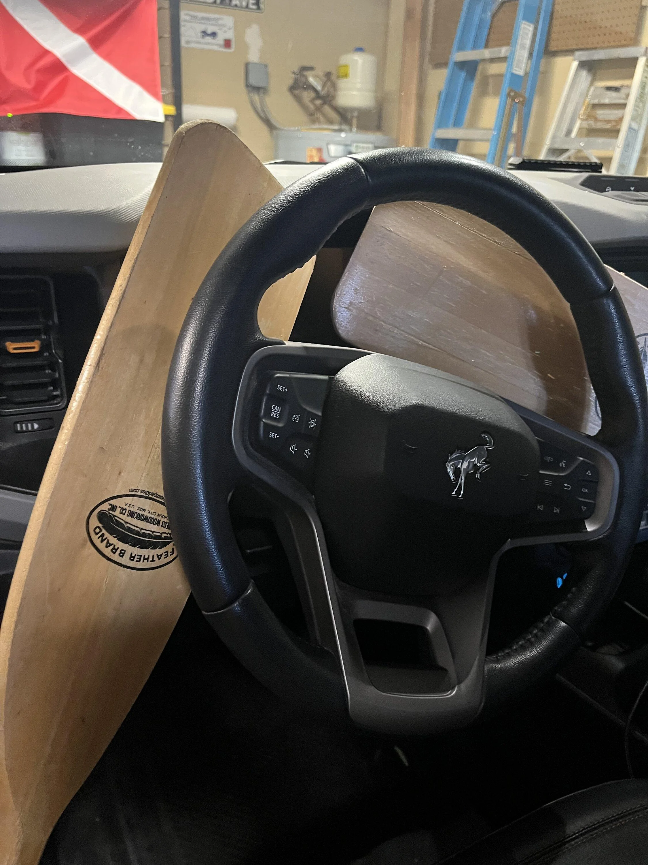 Ford Bronco Installed paddle shifters today 78065375-7F12-4B67-8B86-DE0ED56EA6FB