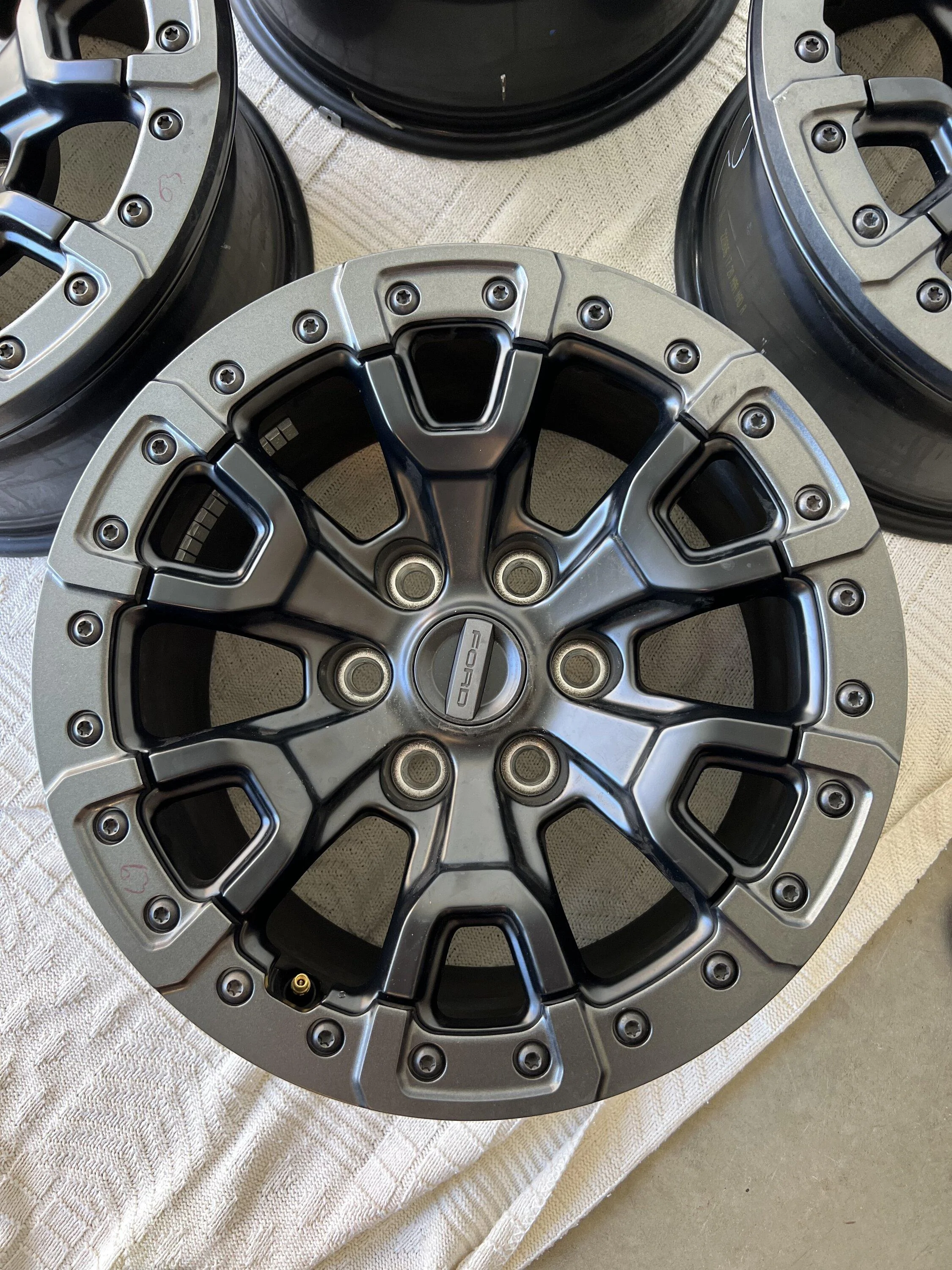 Ford Bronco OEM Raptor Beadlock Capable Rims $1900 887678FD-54F0-40EA-A83F-6FF739C7B6FF