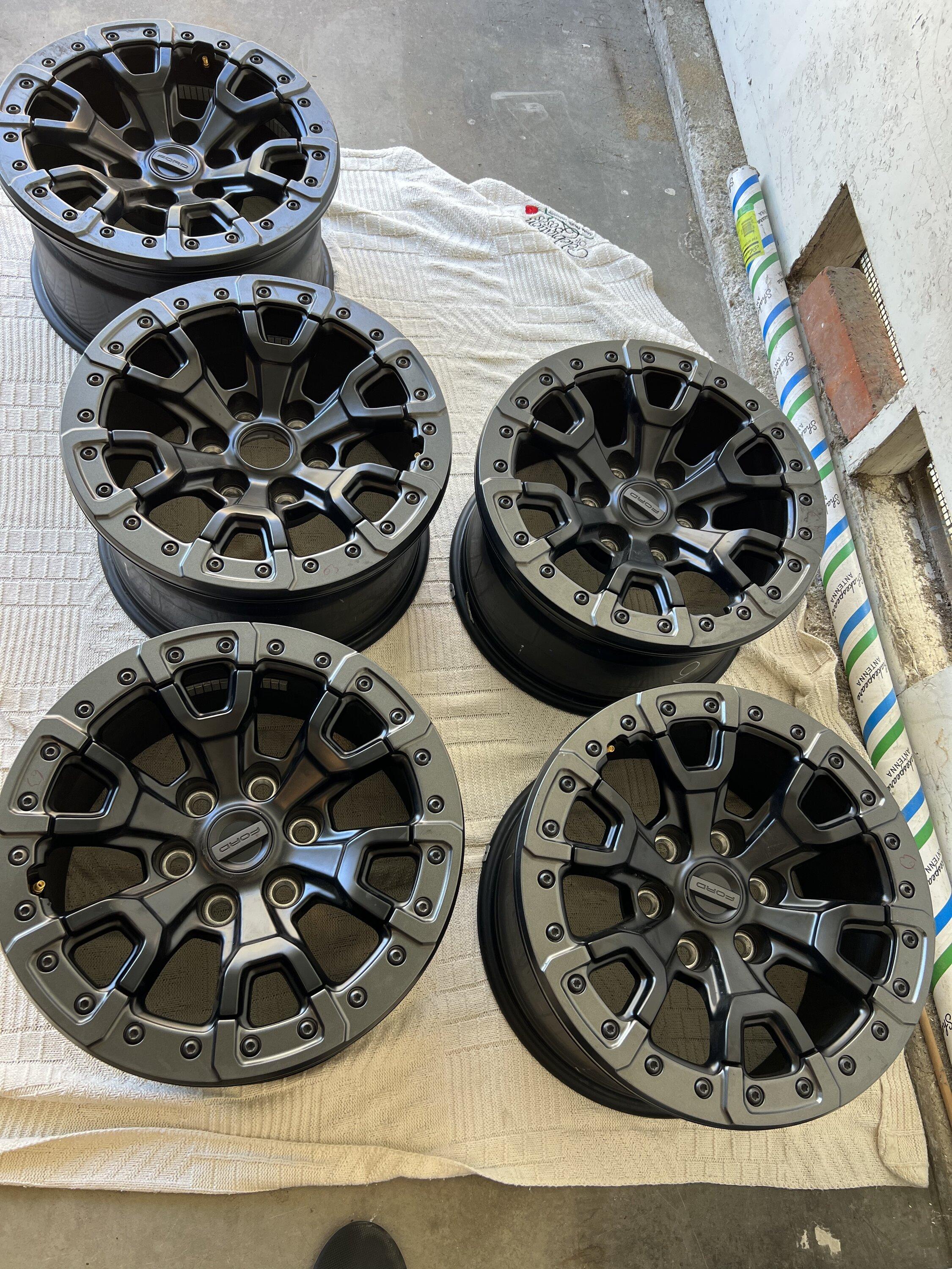 Ford Bronco OEM Raptor Beadlock Capable Rims $1900 C0768C1A-19C3-479E-AD8F-C1E7864E7866
