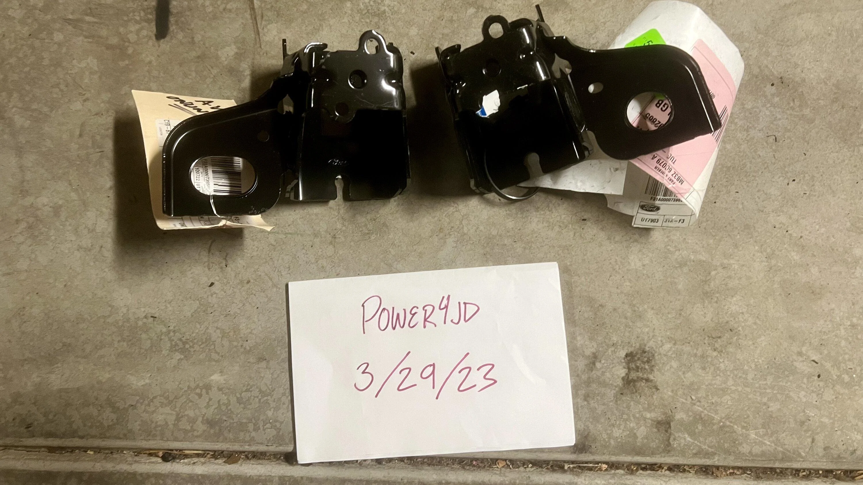 Ford Bronco FS: Skid Plate Brackets (left and right) IMG_9891