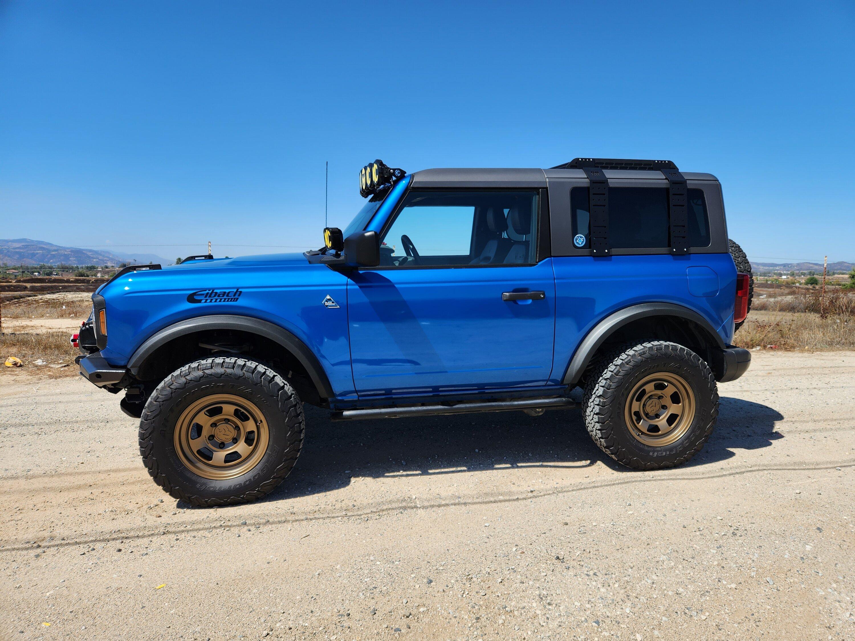 Ford Bronco Long term reviews on Eibach Stage 1 and Stage 2 lift kits and my recommendations 20220916_132736