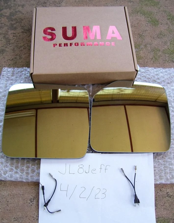 Ford Bronco Suma Performance side mirrors (non Blis) no logo suma4