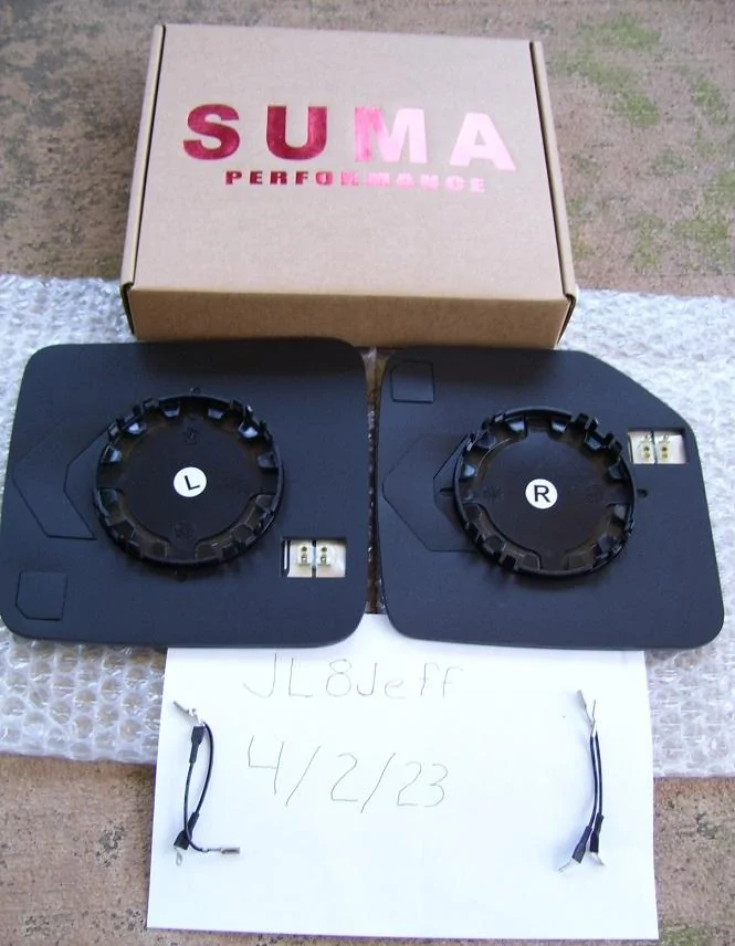 Ford Bronco Suma Performance side mirrors (non Blis) no logo suma5