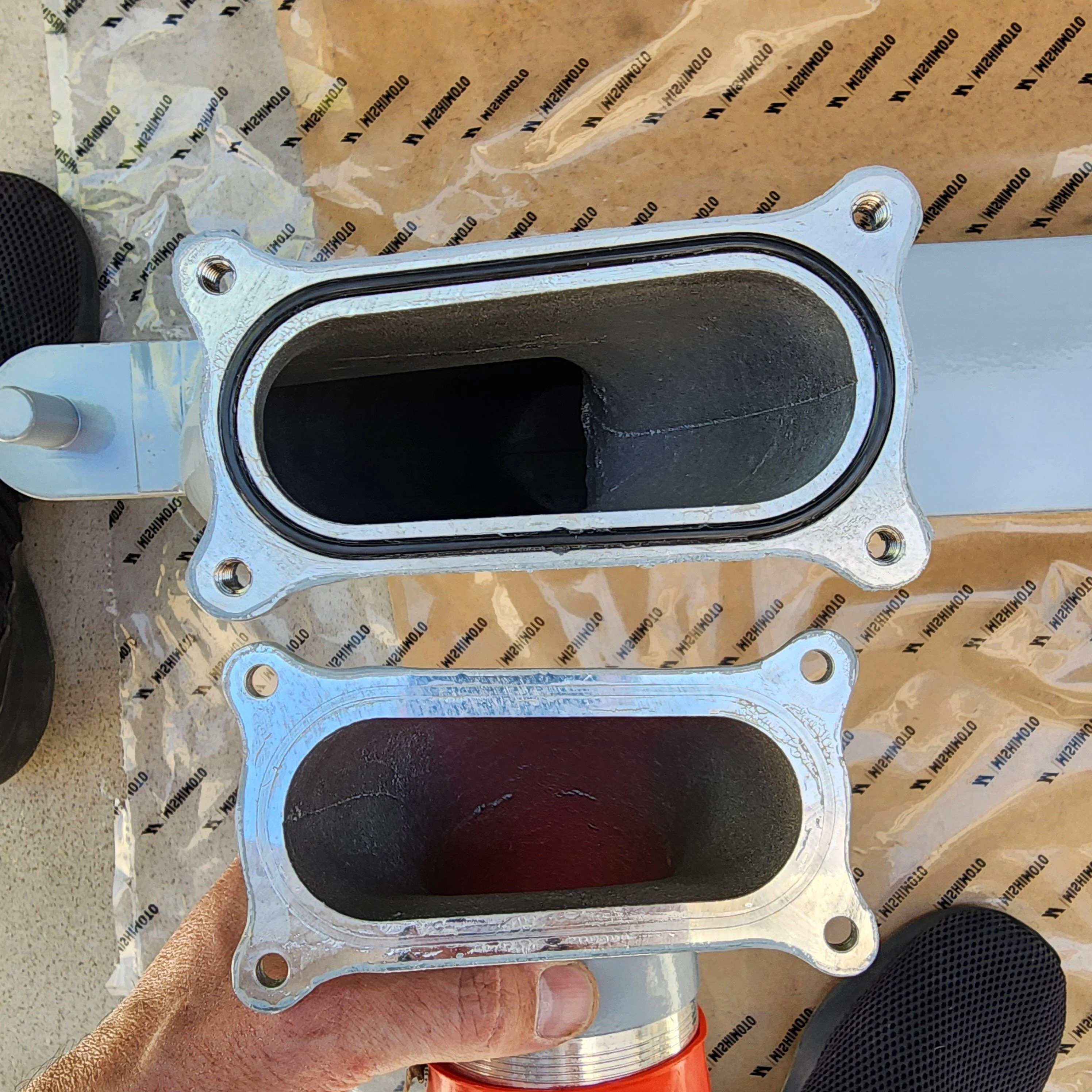 Ford Bronco Mishimoto High Mount IC Installed 20230401_131032