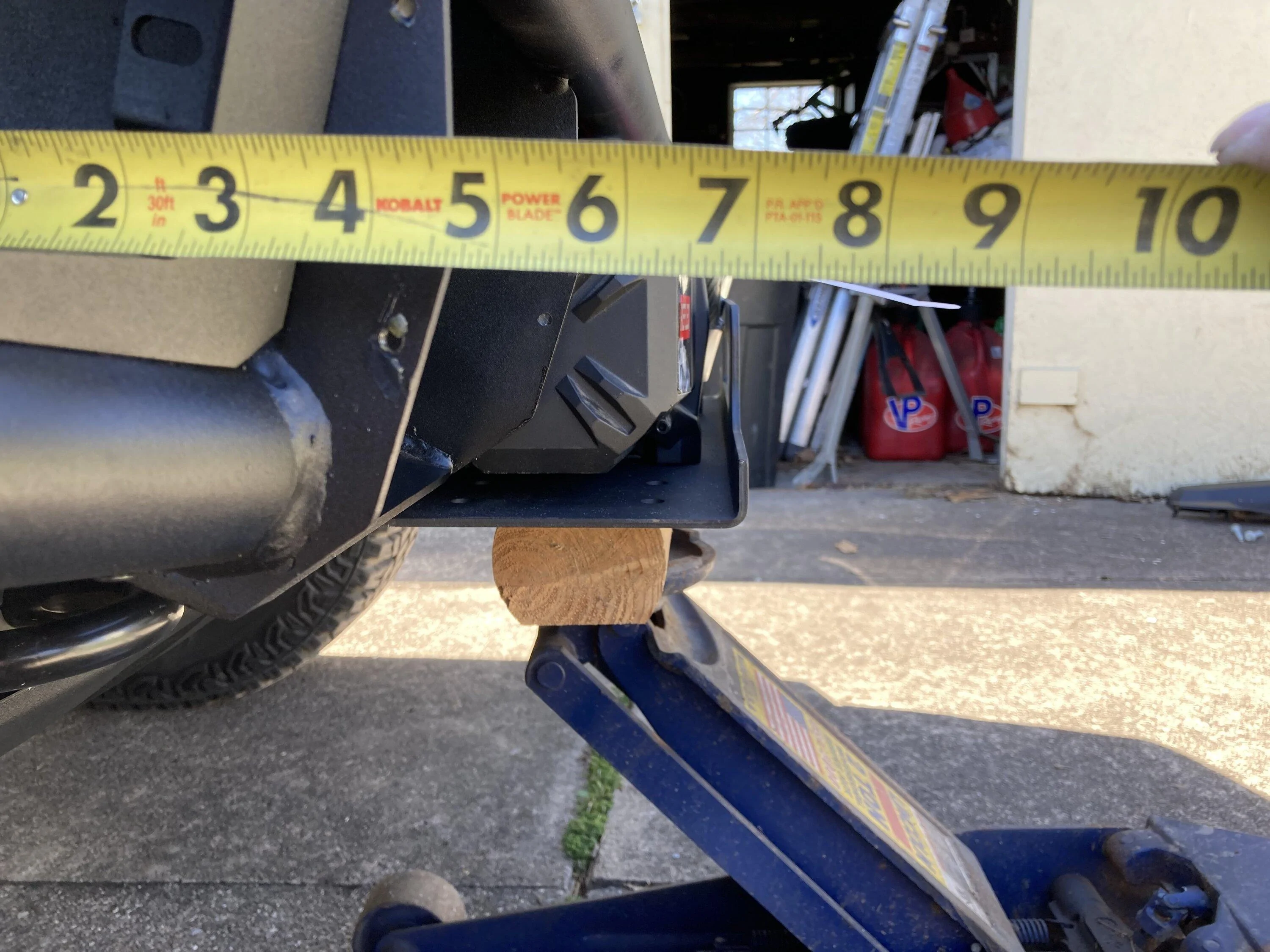 Ford Bronco Mishimoto High Mount IC Installed IMG_0408
