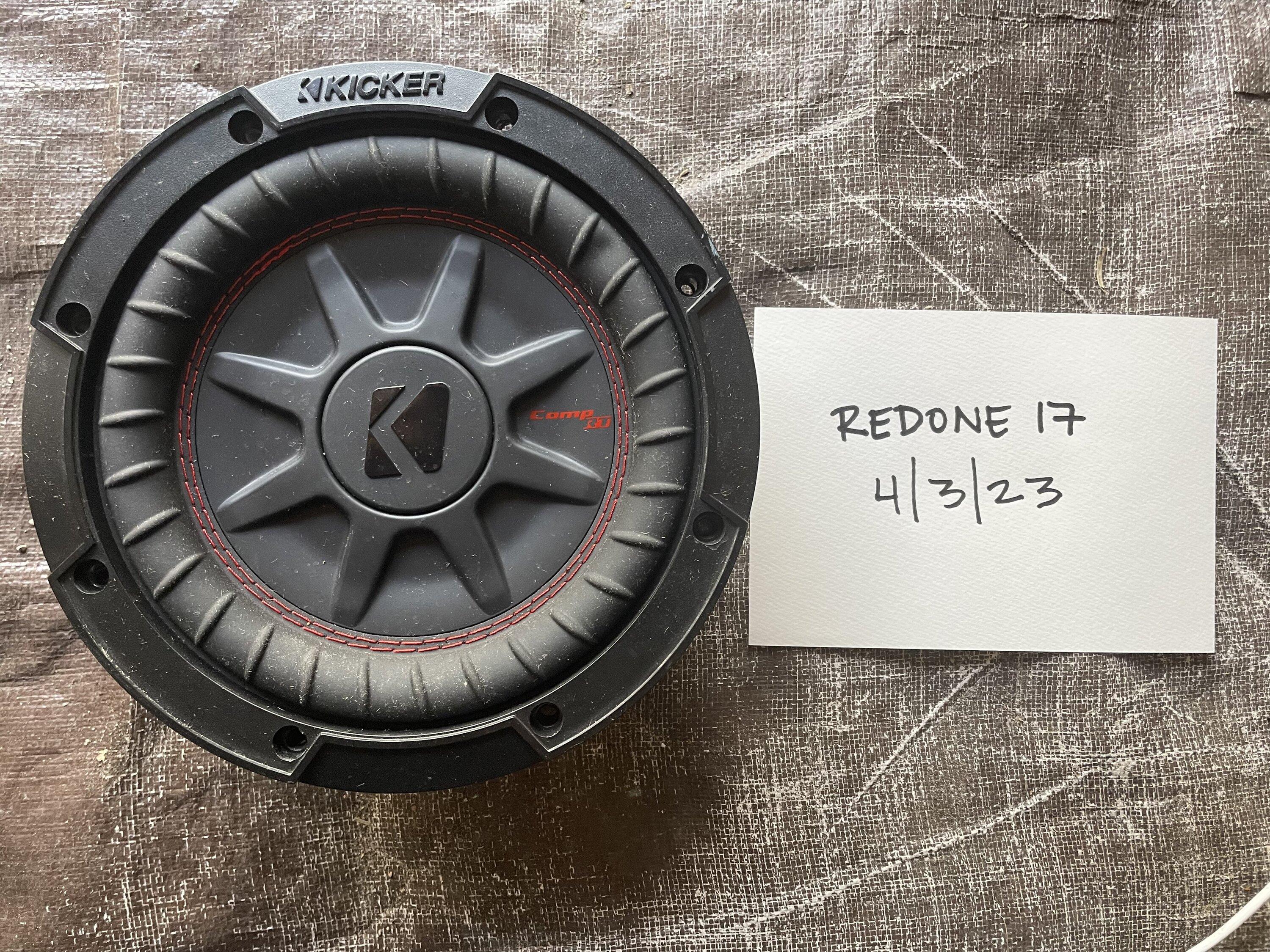 Ford Bronco Kicker Comp RT8 Subwoofer 7819C6E1-B642-4BE4-A25B-641E82984760