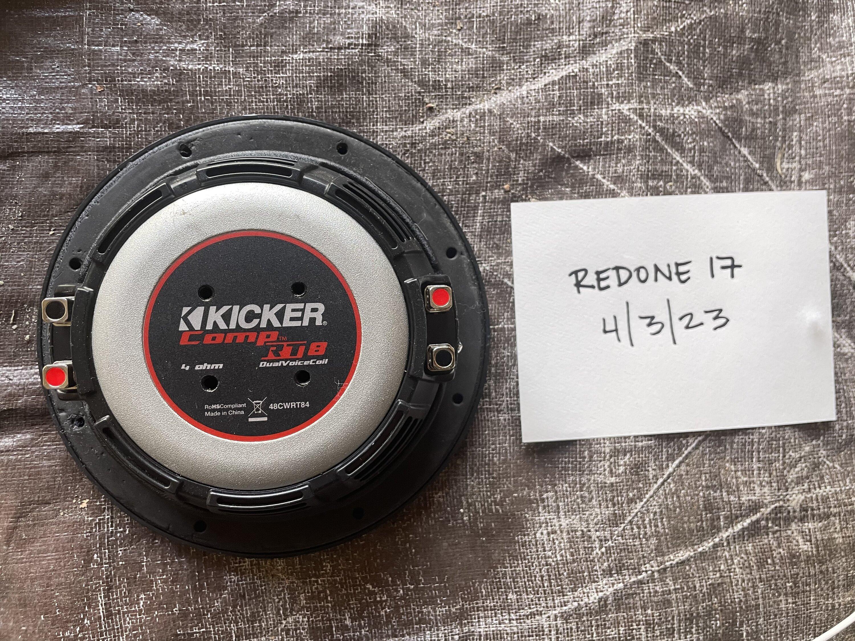 Ford Bronco Kicker Comp RT8 Subwoofer 23E7C7E4-ADE7-49DE-AFE3-2613F435F55D