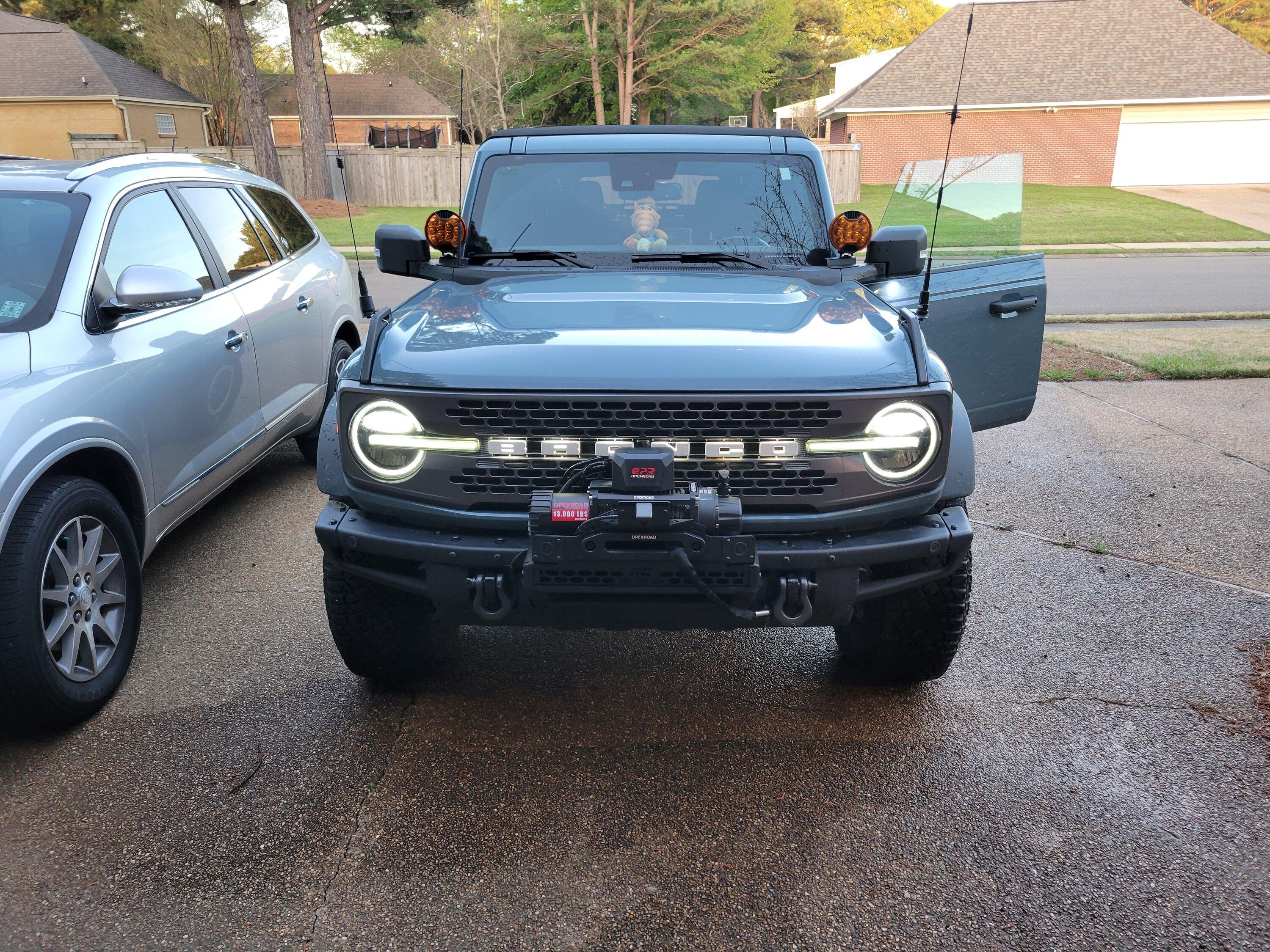 Ford Bronco Build Showcase: Justin B McBride's Bronco Build Featuring TrailRax Parts 20230401_190353
