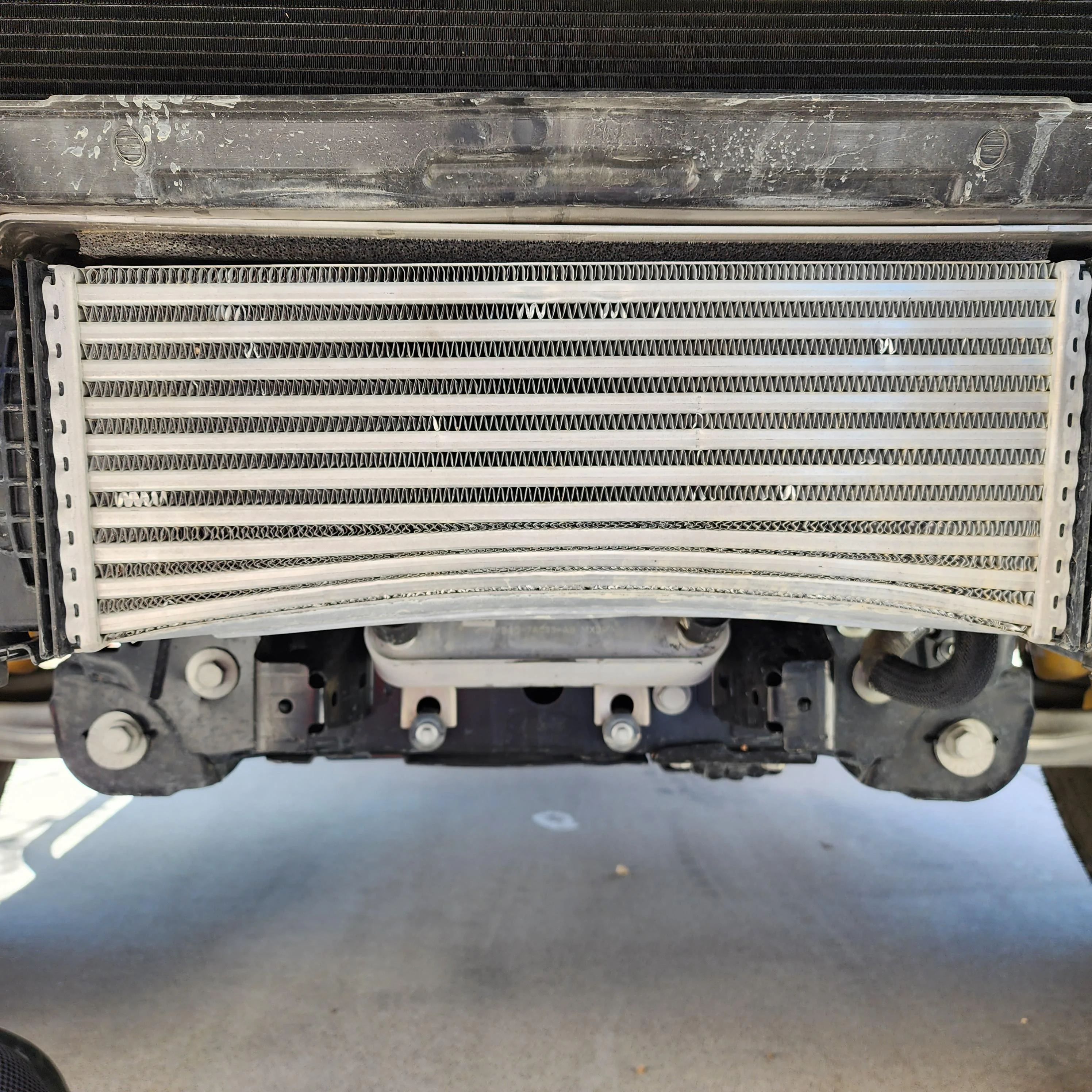 Ford Bronco Mishimoto High Mount IC Installed 20230318_120341