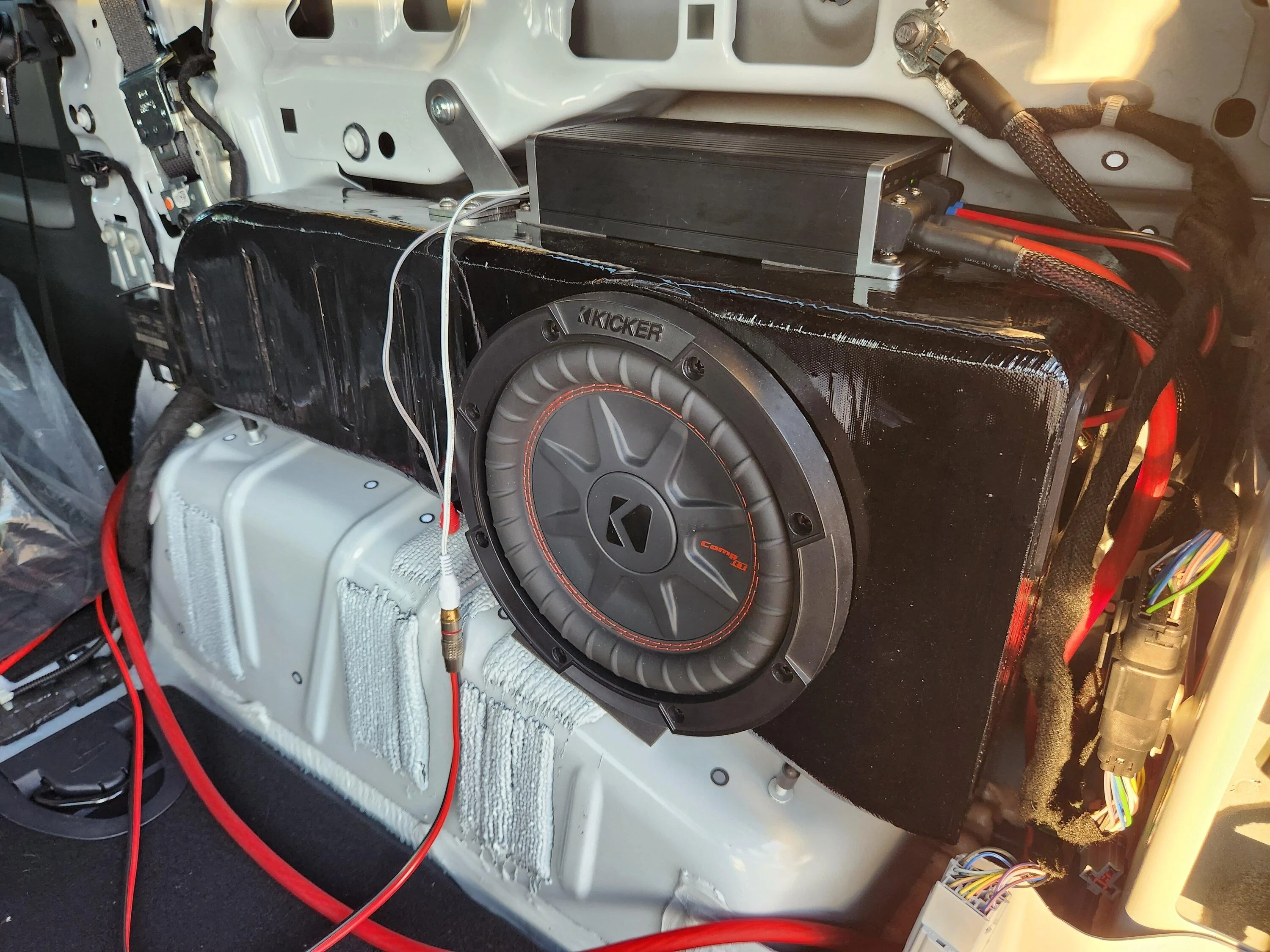 Ford Bronco GEARSHADE: Custom Made 8" Subwoofer Enclosure 20230227_180312