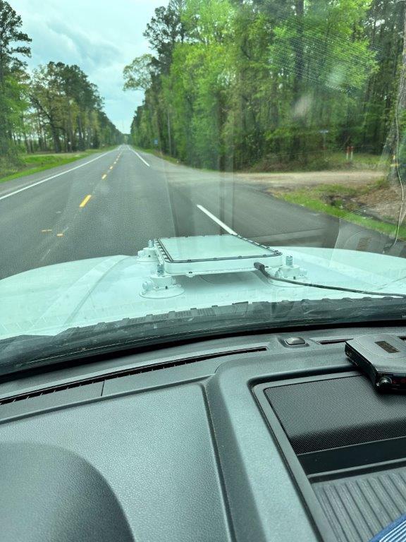 Ford Bronco Trailsite mount for Starlink TESTING ON TRUCK HOOD