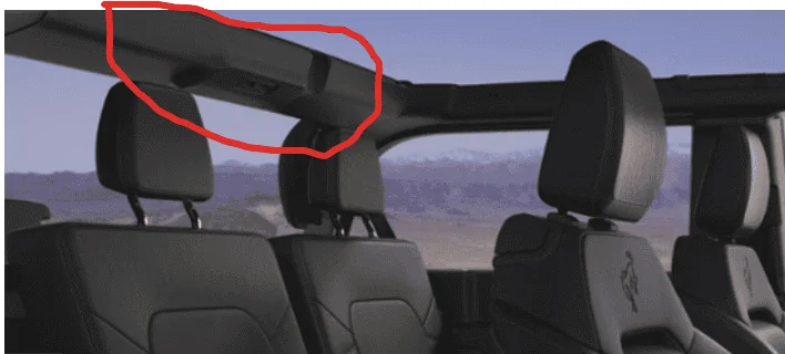 Ford Bronco Installed Mabett back seat/cargo area ceiling light 1680701511655