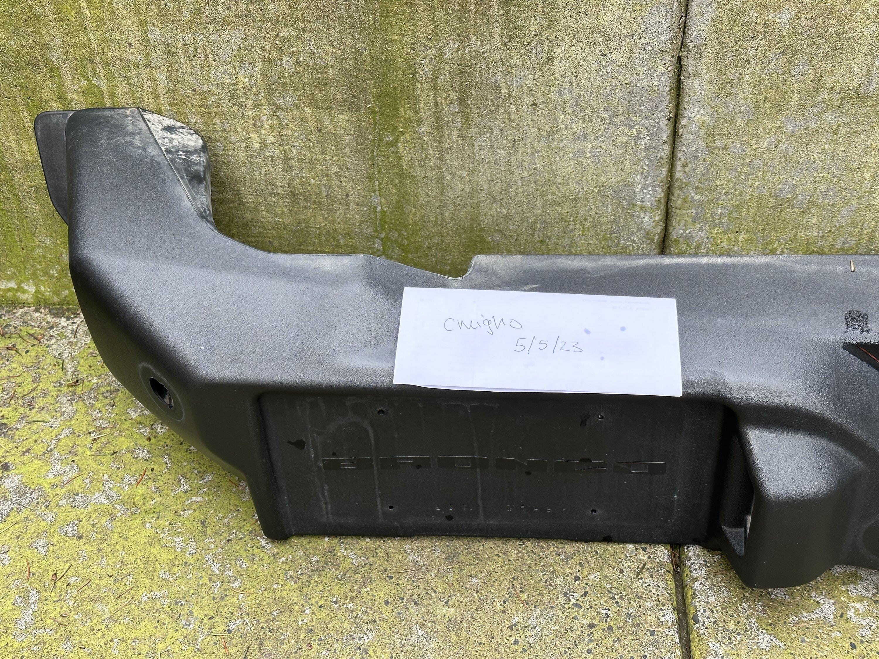 Ford Bronco Bumper - $50 IMG_4231