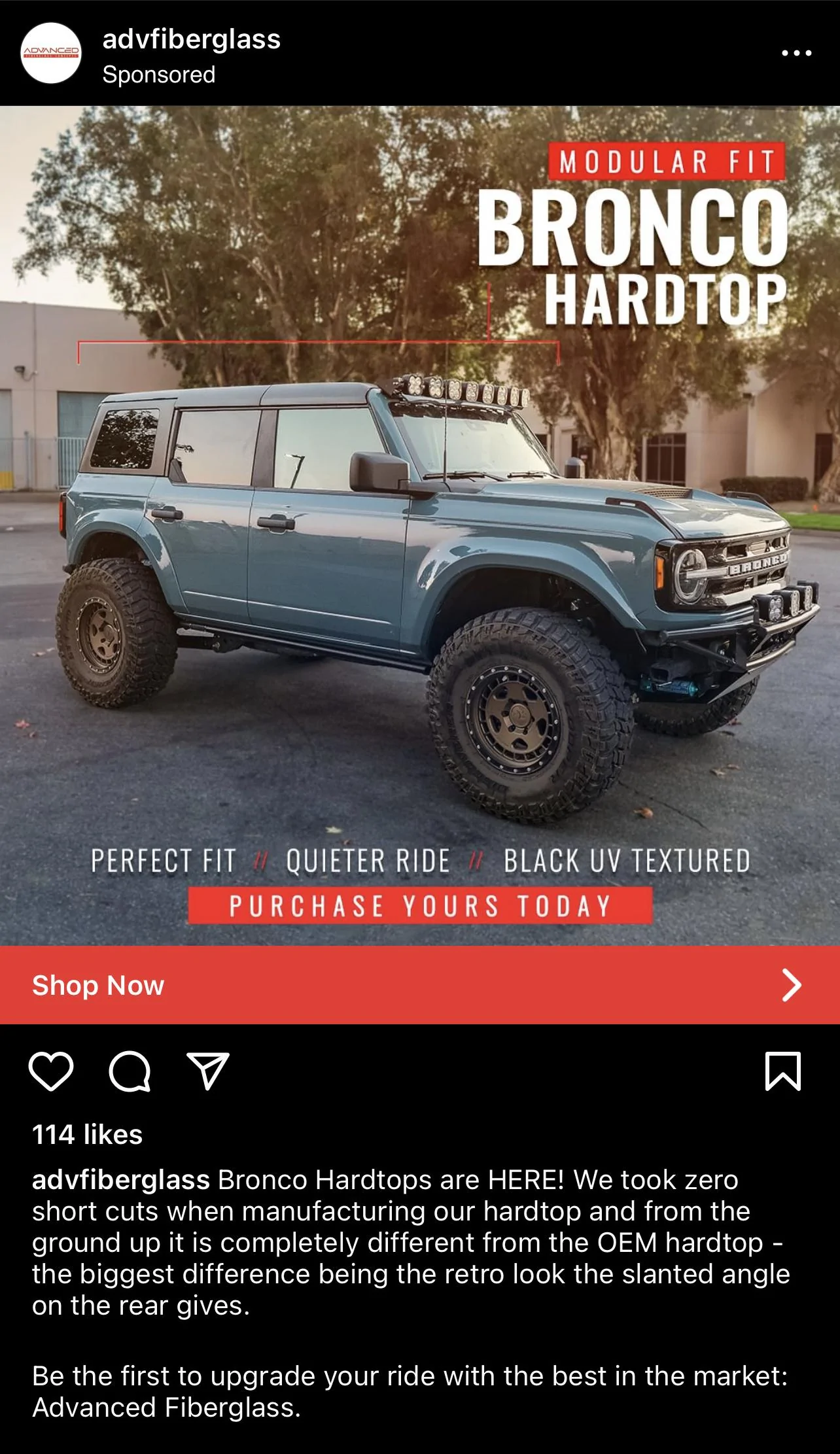 Ford Bronco ADV Production Modular Hardtop! 3B03E861-7808-448B-A714-3C67603BFEB6
