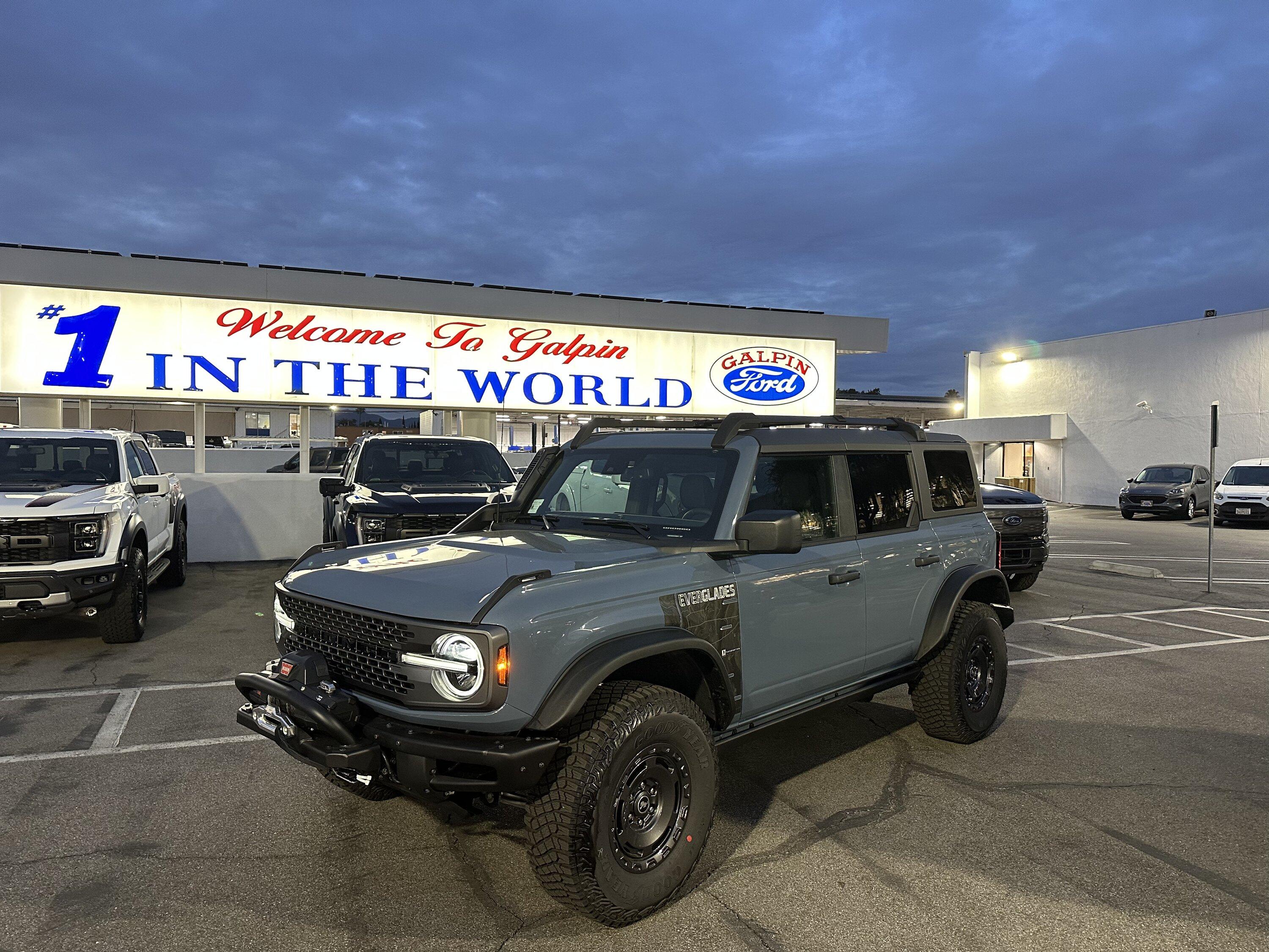Ford Bronco AGM Everglades on 38’s.  New suspension mods 1CFC9C08-8C79-40D2-BACE-77F99CCAE9B2