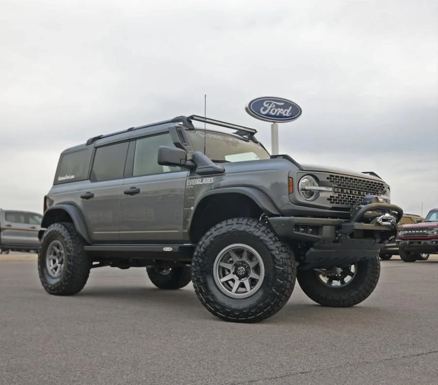 Ford Bronco AGM Everglades on 38’s.  New suspension mods 7D566962-147D-4E1B-A612-DC30EBBFAADE
