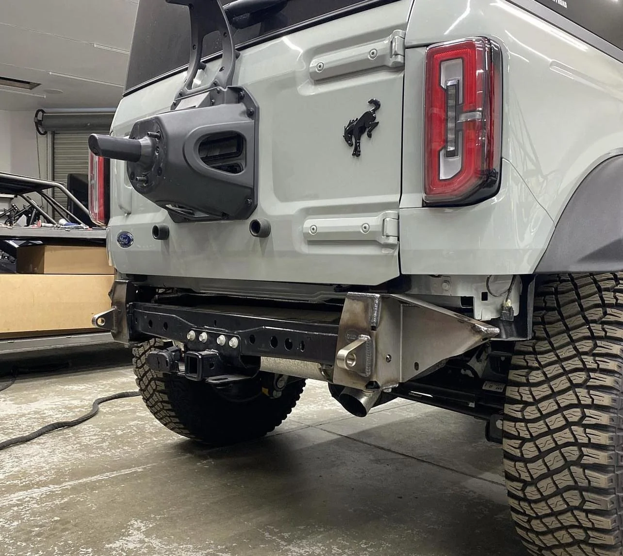 Ford Bronco A Lightweight Steel Front Bumper? - LOBO Off-Road Front Bumper: Installed Photos & Review 075348AB-BDBE-42E2-B689-A262E580869A