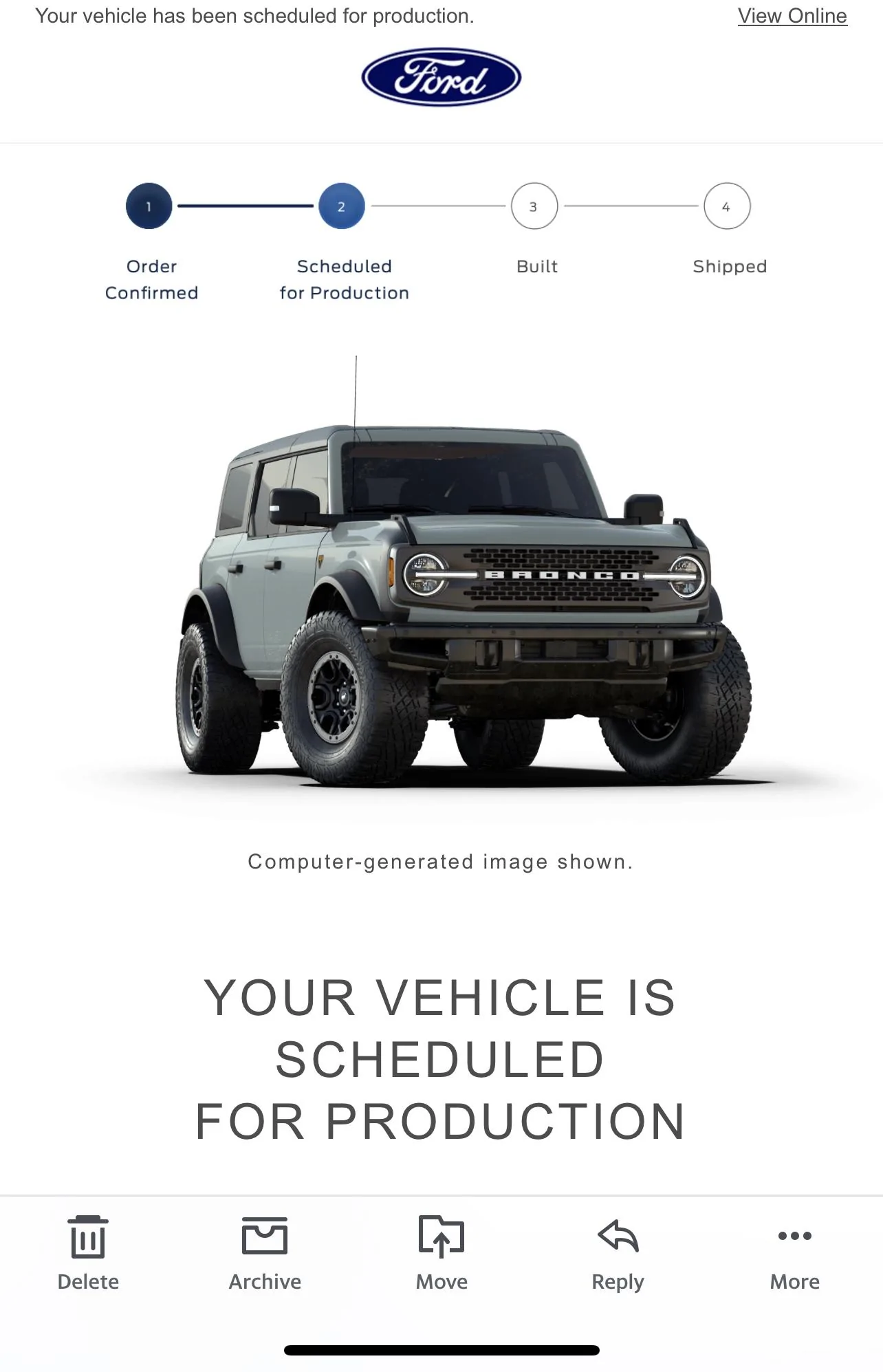 Ford Bronco 3/27 SINFUL ORDER SCHEDULED DDFFEF7D-D657-4862-A5C1-17E0BF11687C