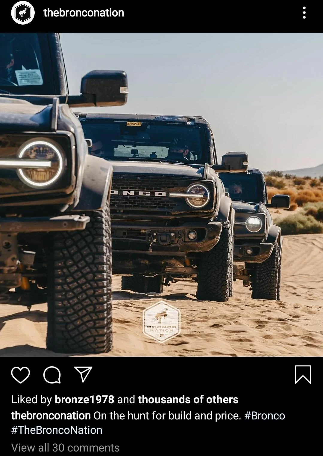 Ford Bronco Bronco Build & Price date Screenshot_20201017-213756_Instagram
