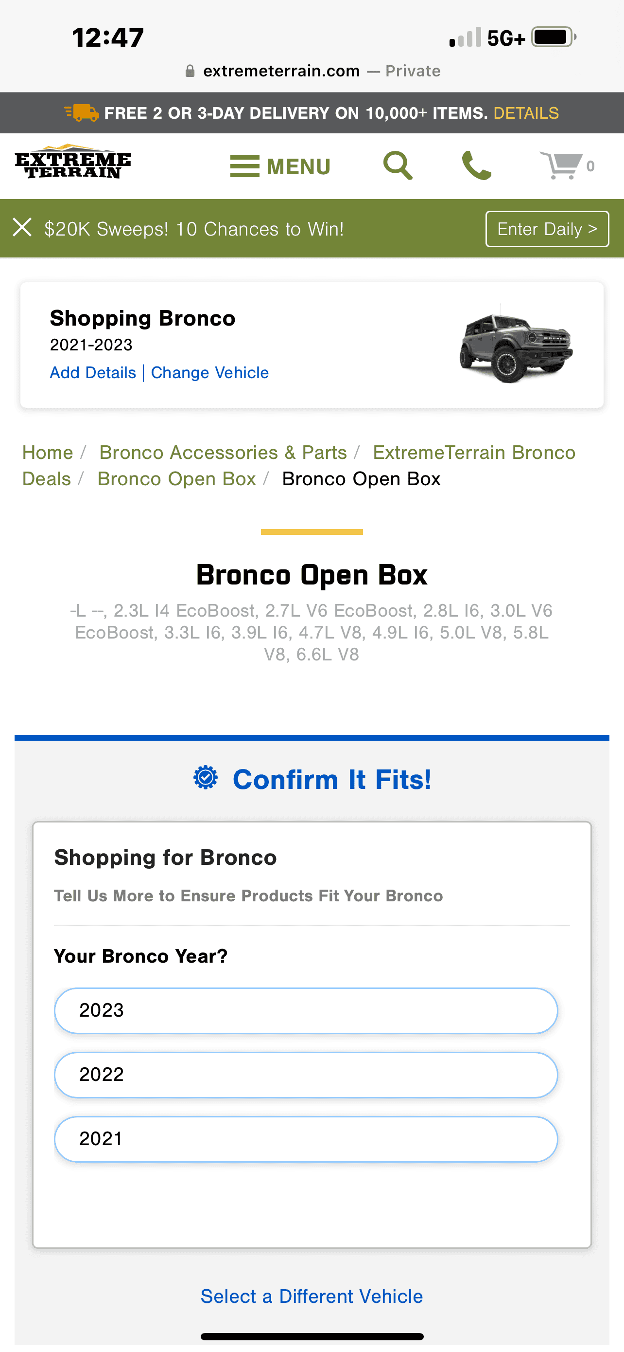 Ford Bronco Borla discounts. 19C7BBAD-8836-4D7E-B7E3-74DF78CDCA17