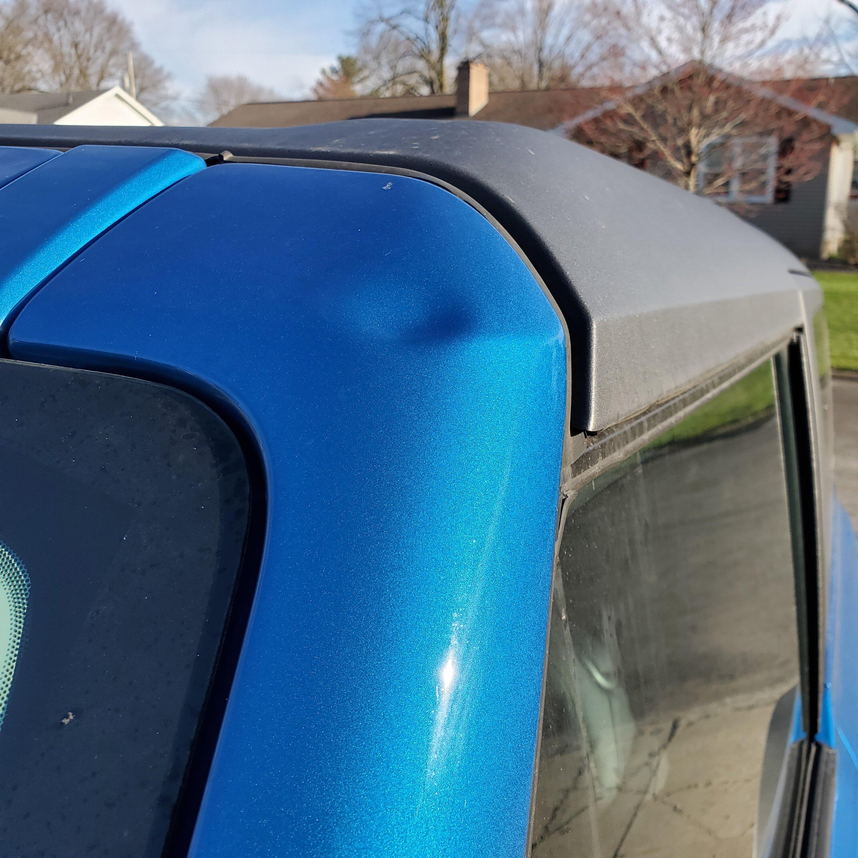 Ford Bronco ***Update 4/19 Hail no... damage to MIC 2.0 hard top in large hail storm 20230406_173635