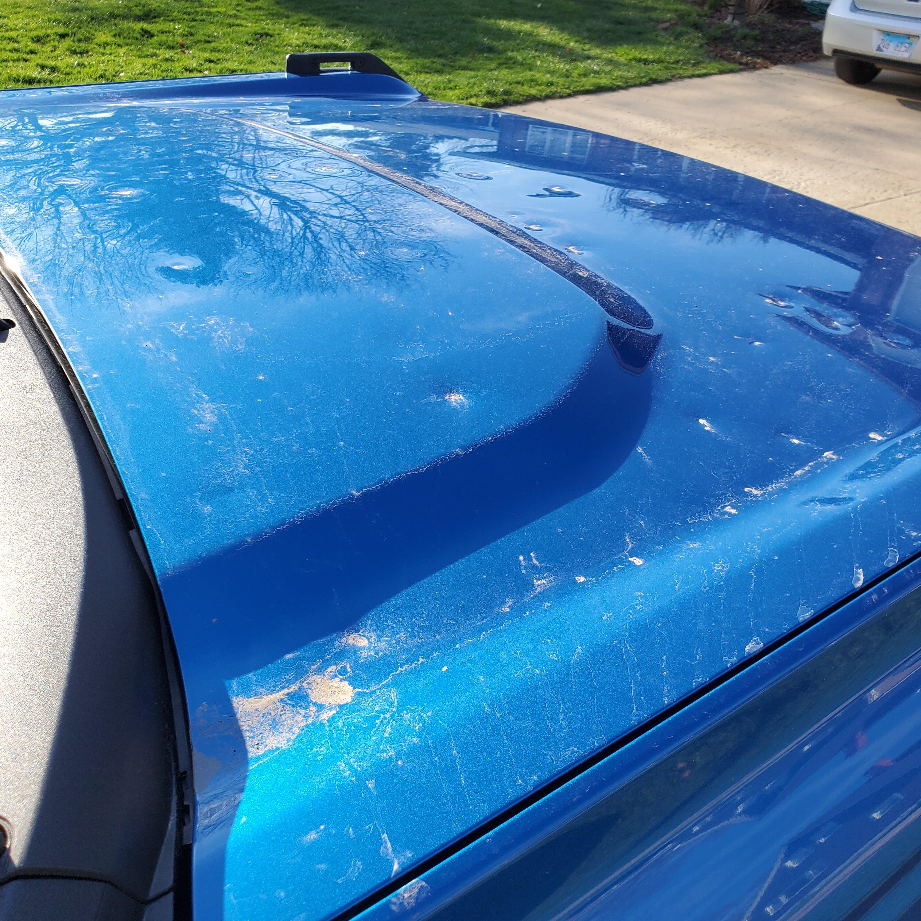 Ford Bronco ***Update 4/19 Hail no... damage to MIC 2.0 hard top in large hail storm 20230406_173702