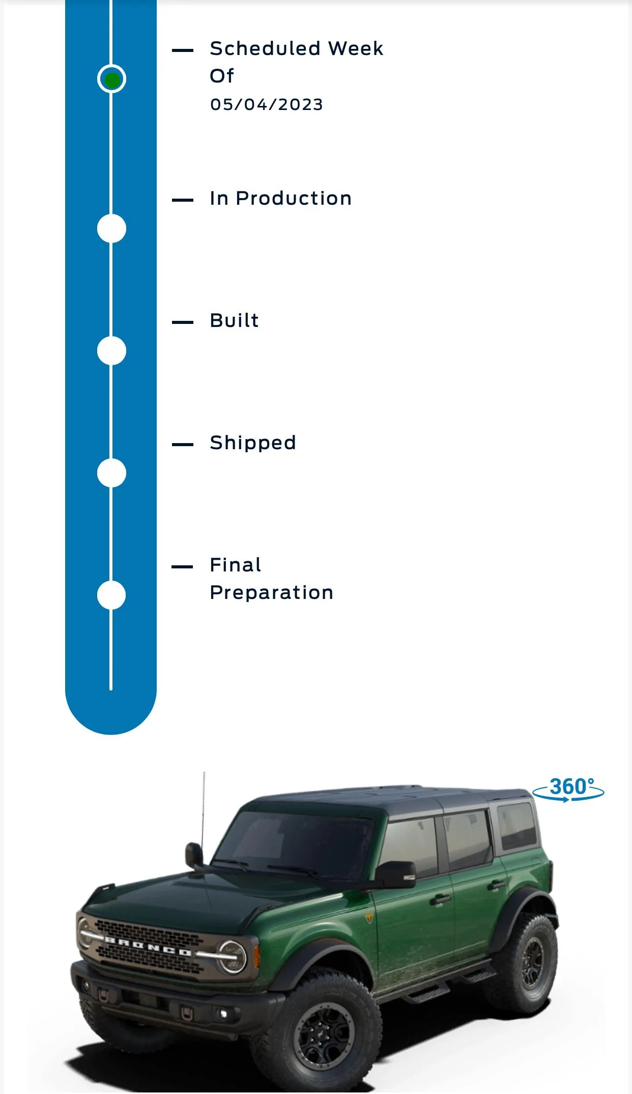 Ford Bronco Placed my 2023 Bronco Order! ... Post Yours! A8C50095-FF4E-43AD-B737-33D4383BF2C8