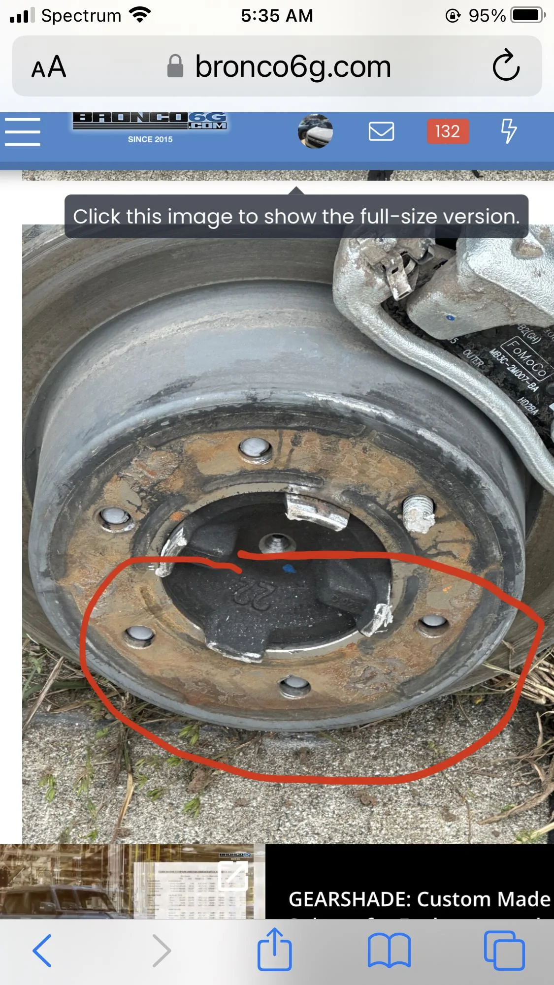 Ford Bronco Major issue with my new Bronco's wheels / hub (wheel came off while driving) 30F76906-053E-430D-B4D6-A01CC4FBFF29