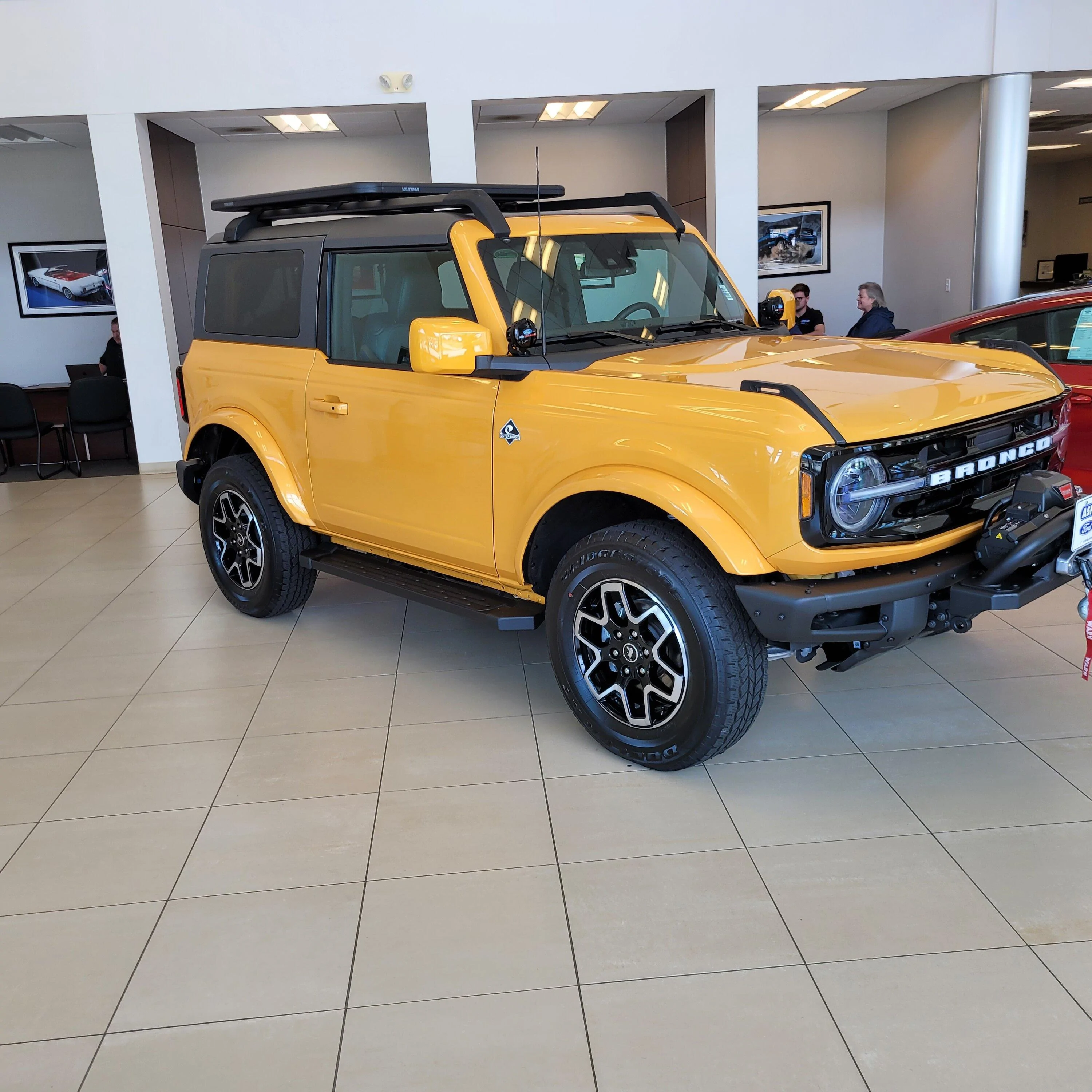 Ford Bronco Headrest is too far forward 20220308_134430
