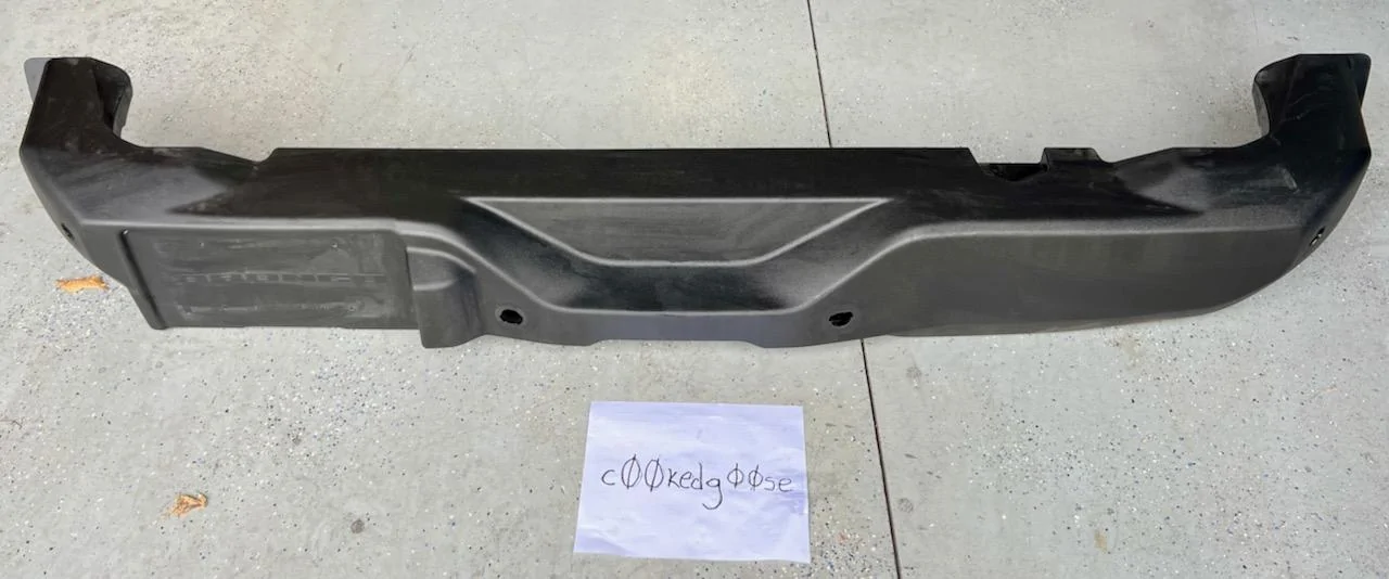 Ford Bronco FS: Bronco Rear Bumper IMG_0513
