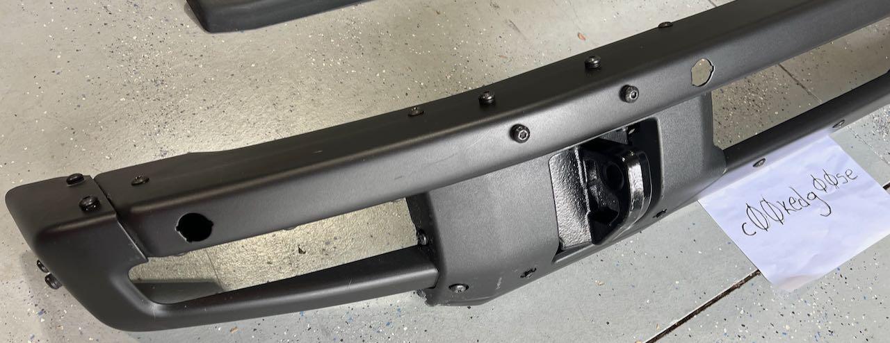 Ford Bronco Sold: Ford performance heavy-duty modular bumper and bash plate IMG_0505