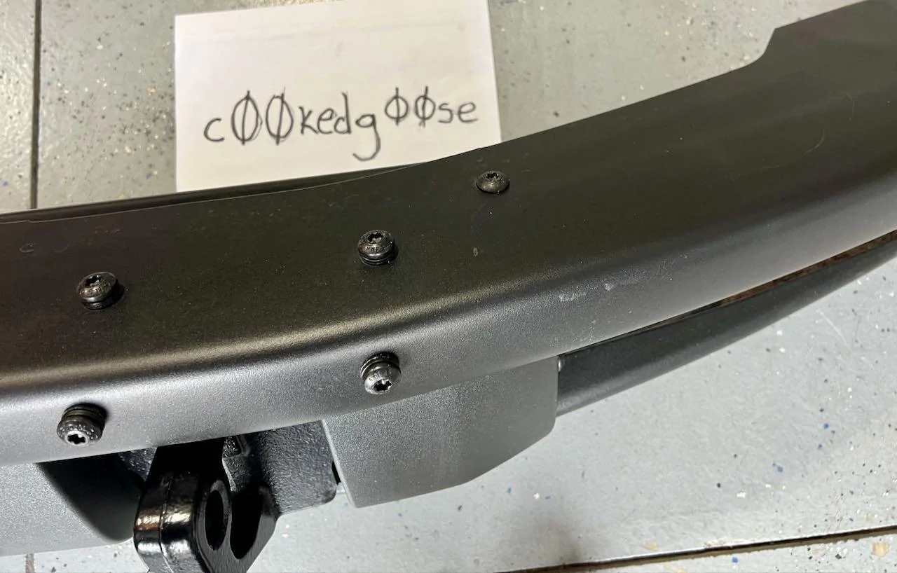 Ford Bronco Sold: Ford performance heavy-duty modular bumper and bash plate IMG_0508