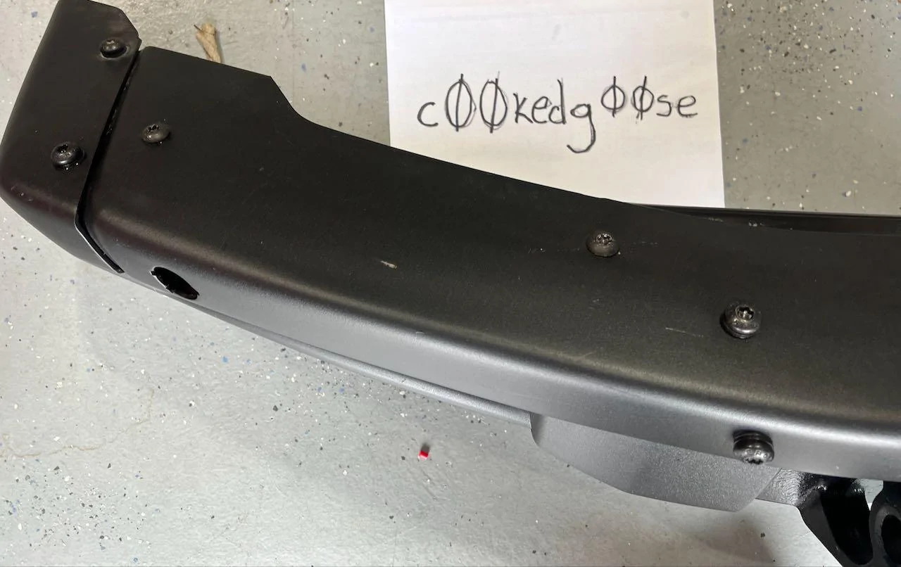 Ford Bronco Sold: Ford performance heavy-duty modular bumper and bash plate IMG_0509