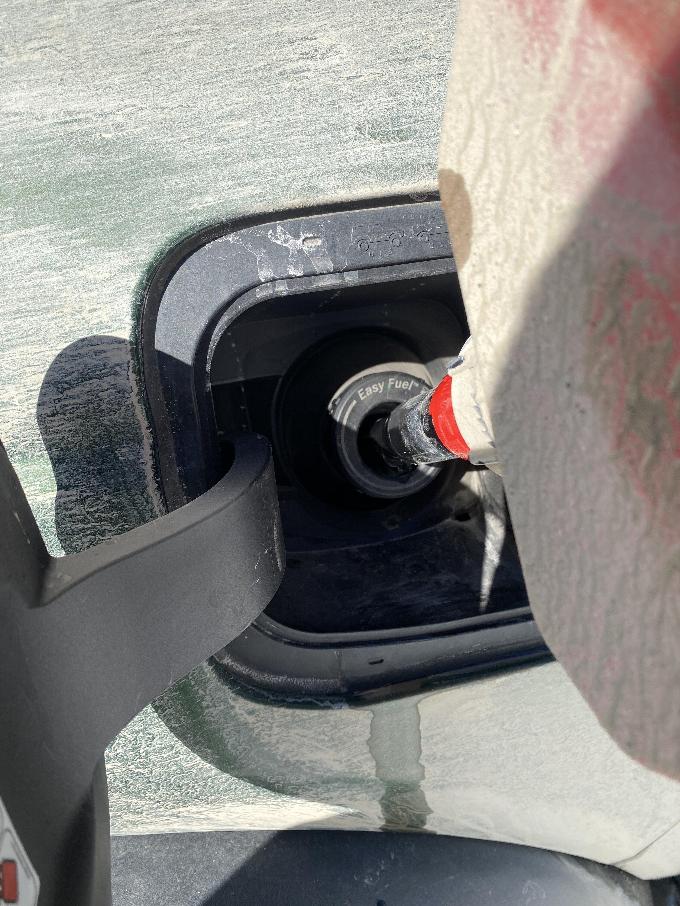 Ford Bronco ROTOPAX Filler Nozzle IMG_5162