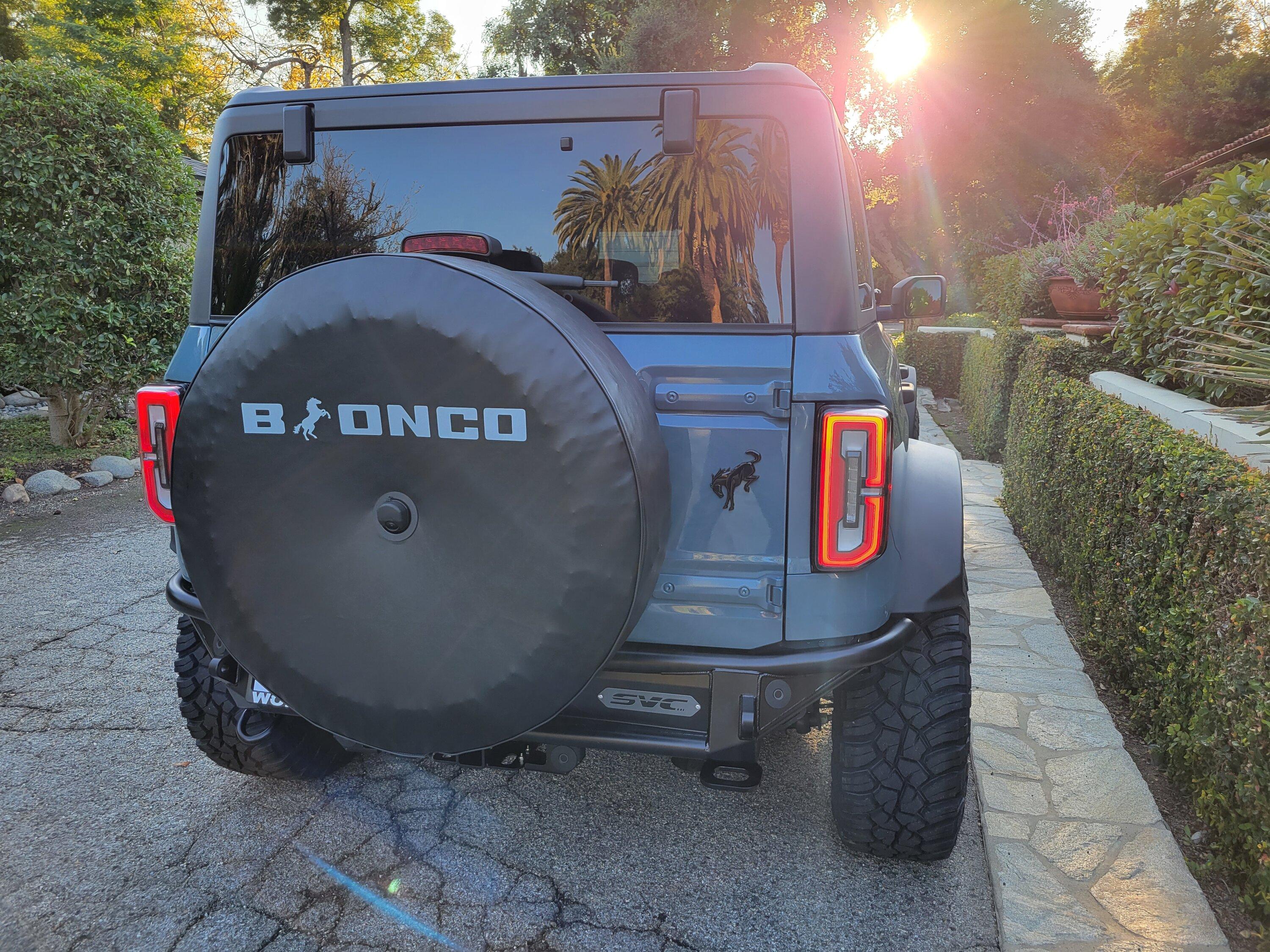Ford Bronco Rear Bumper show off thread 20221214_152526