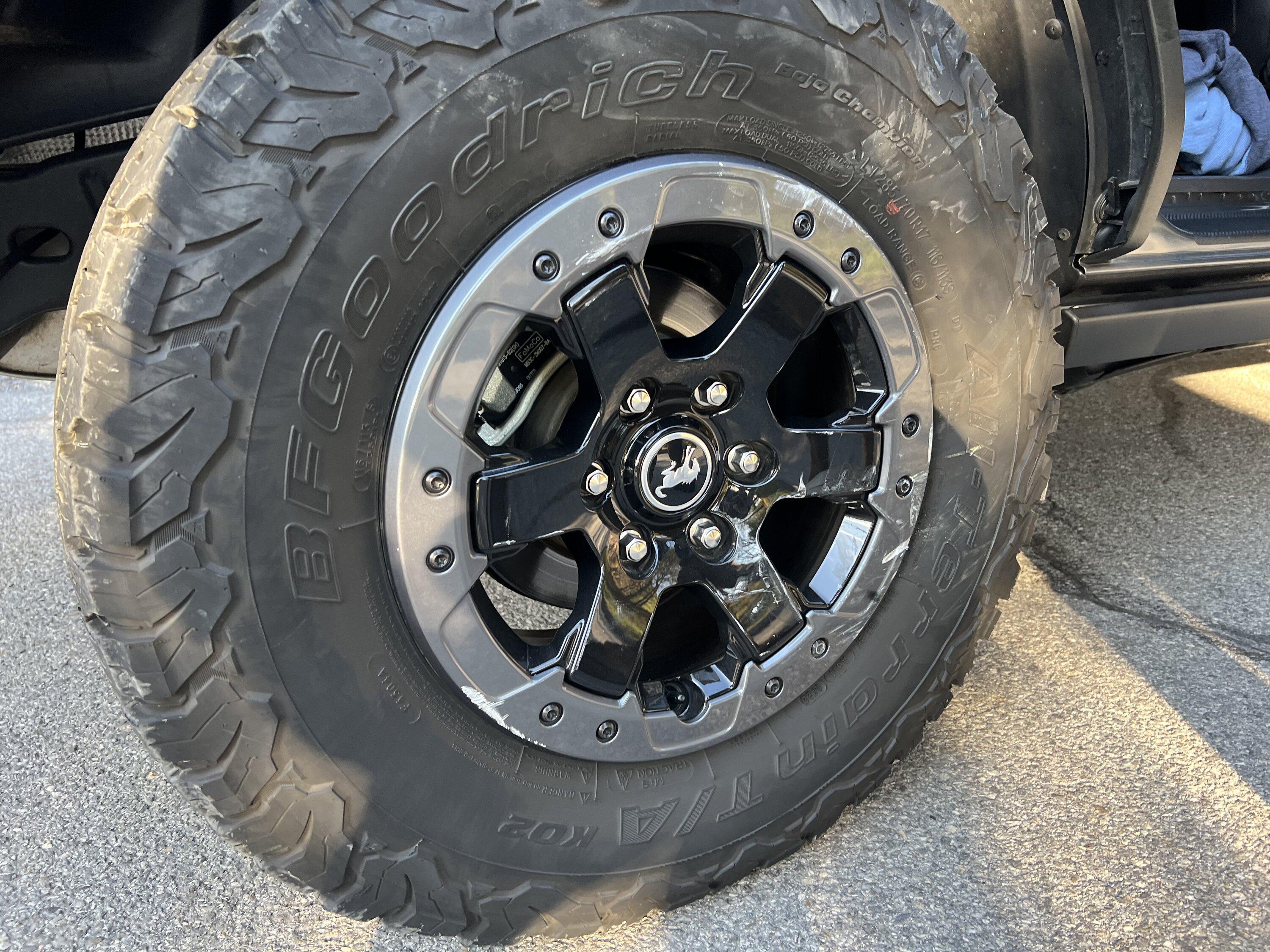 Ford Bronco Part number for optional Badlands wheel rings? 000BCAAB-0DB1-4145-8ACC-EEE87FA2E7A2