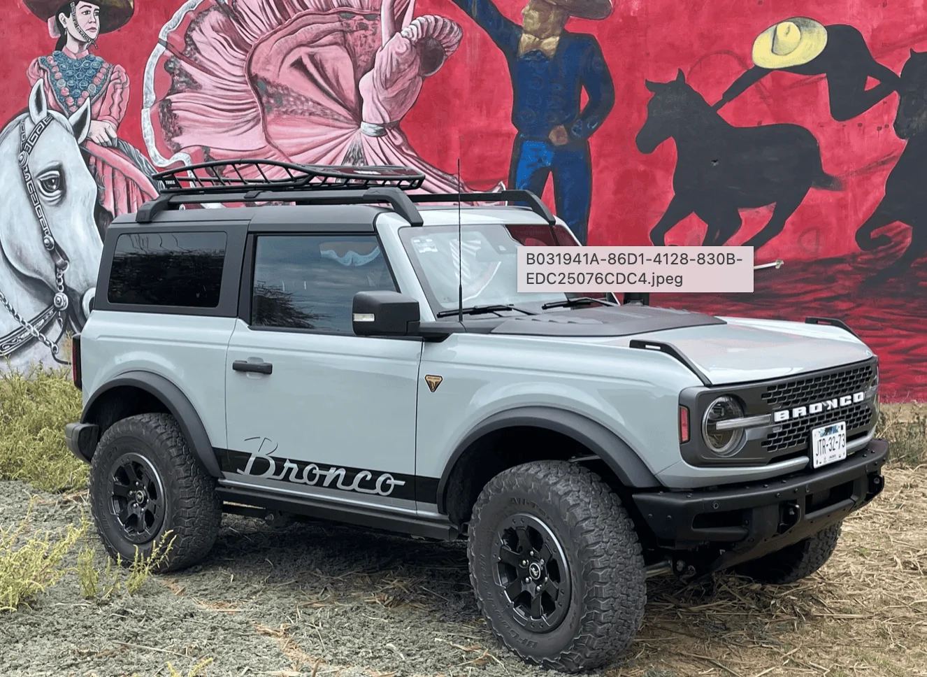 Ford Bronco Bronco Team 2 door. Bronco_decal