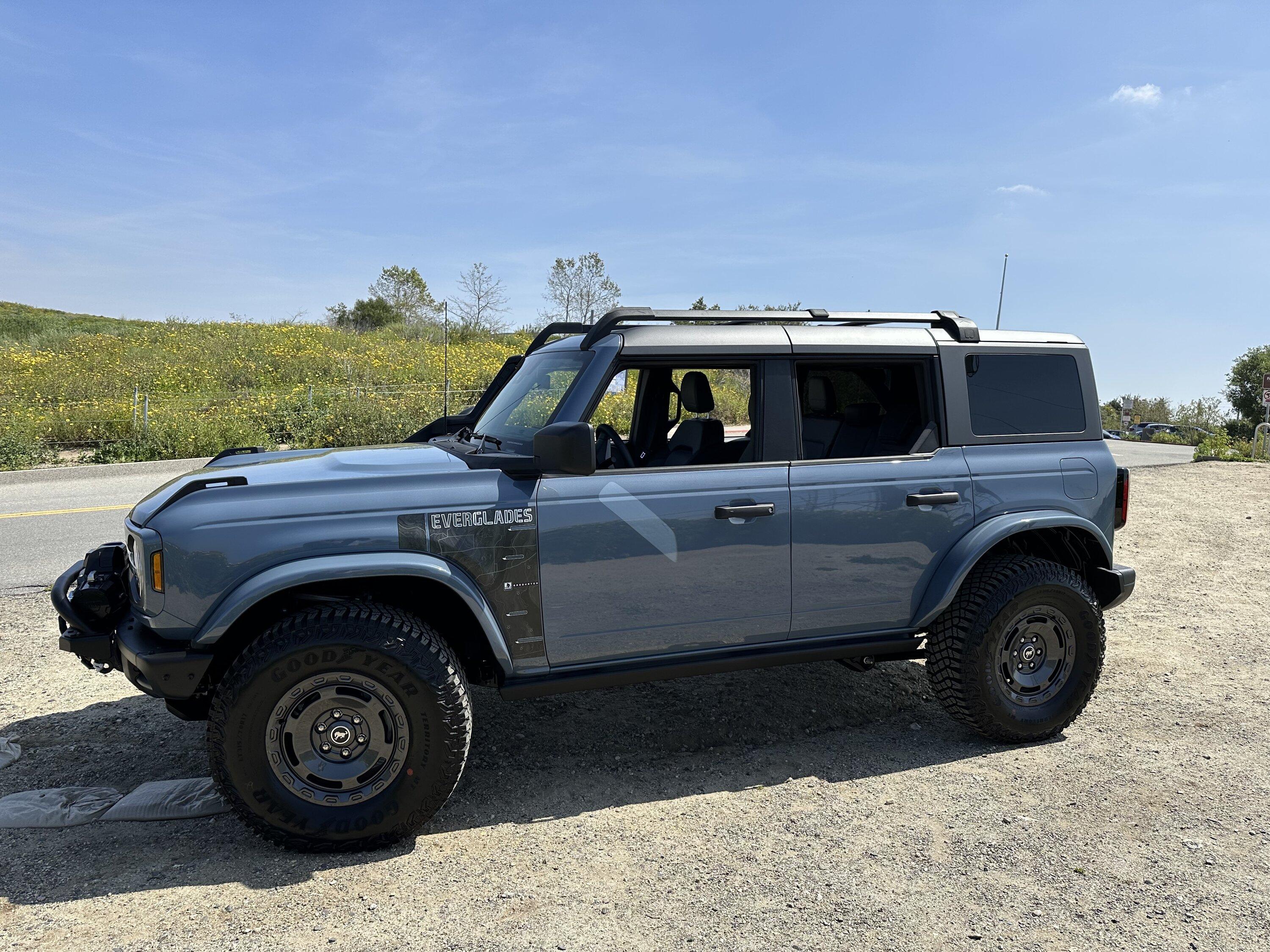 Ford Bronco AGM Everglades on 38’s.  New suspension mods FF3FE1E5-0CAA-4056-B393-A1510FC42594