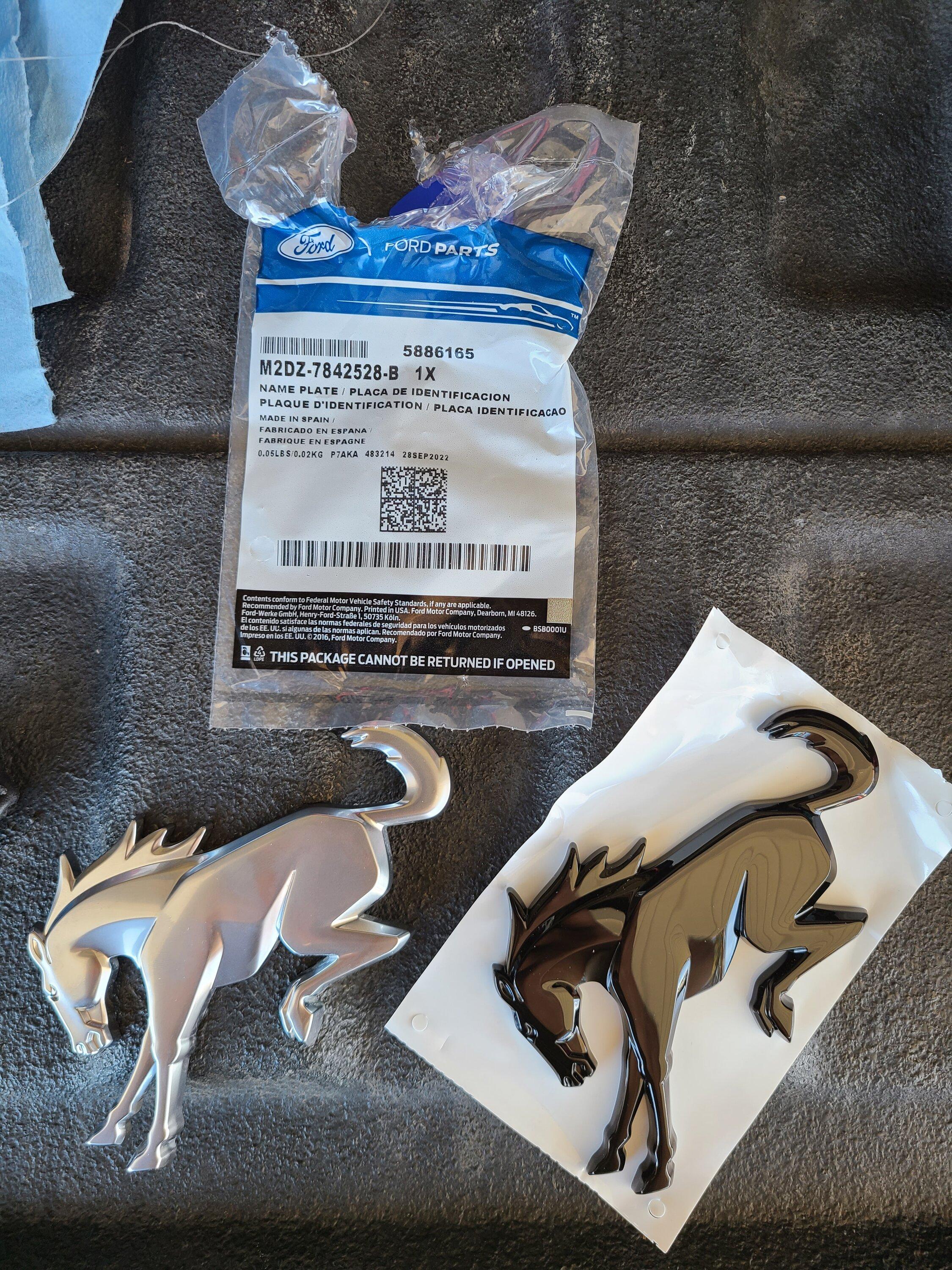Ford Bronco DIY Tailgate Bronco Emblem Swap 20230211_153644