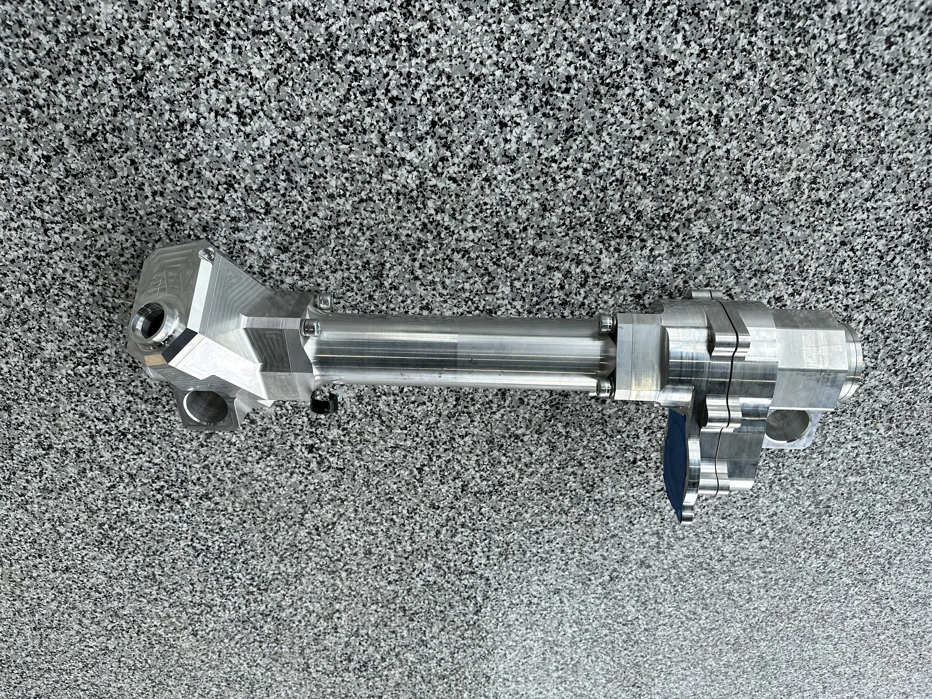Ford Bronco 74WELD Steering Rack installed review on my Bronco Raptor IMG_1715