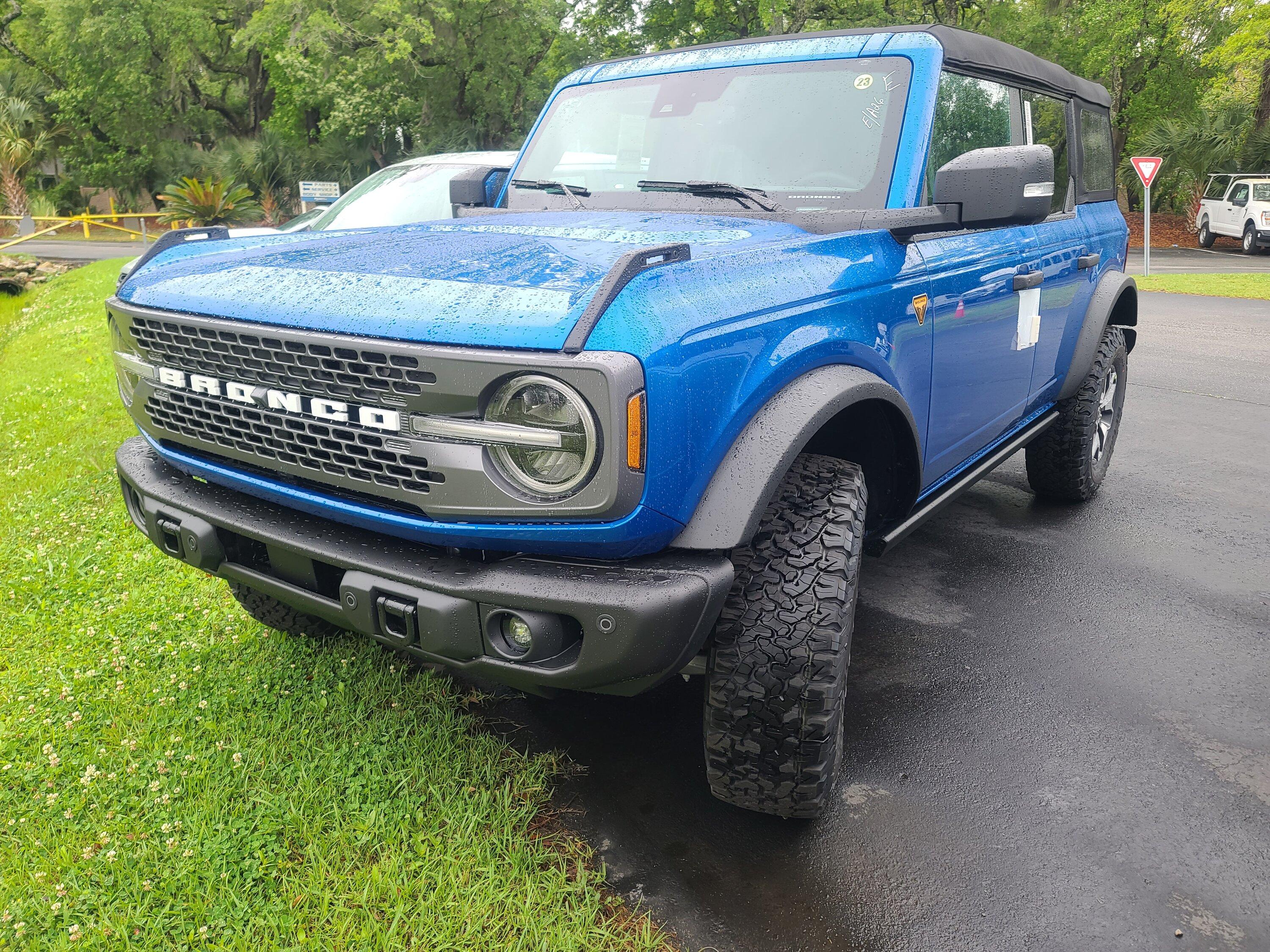 Ford Bronco 3/20/2023 Build Week with spreadsheet 20230409_104742