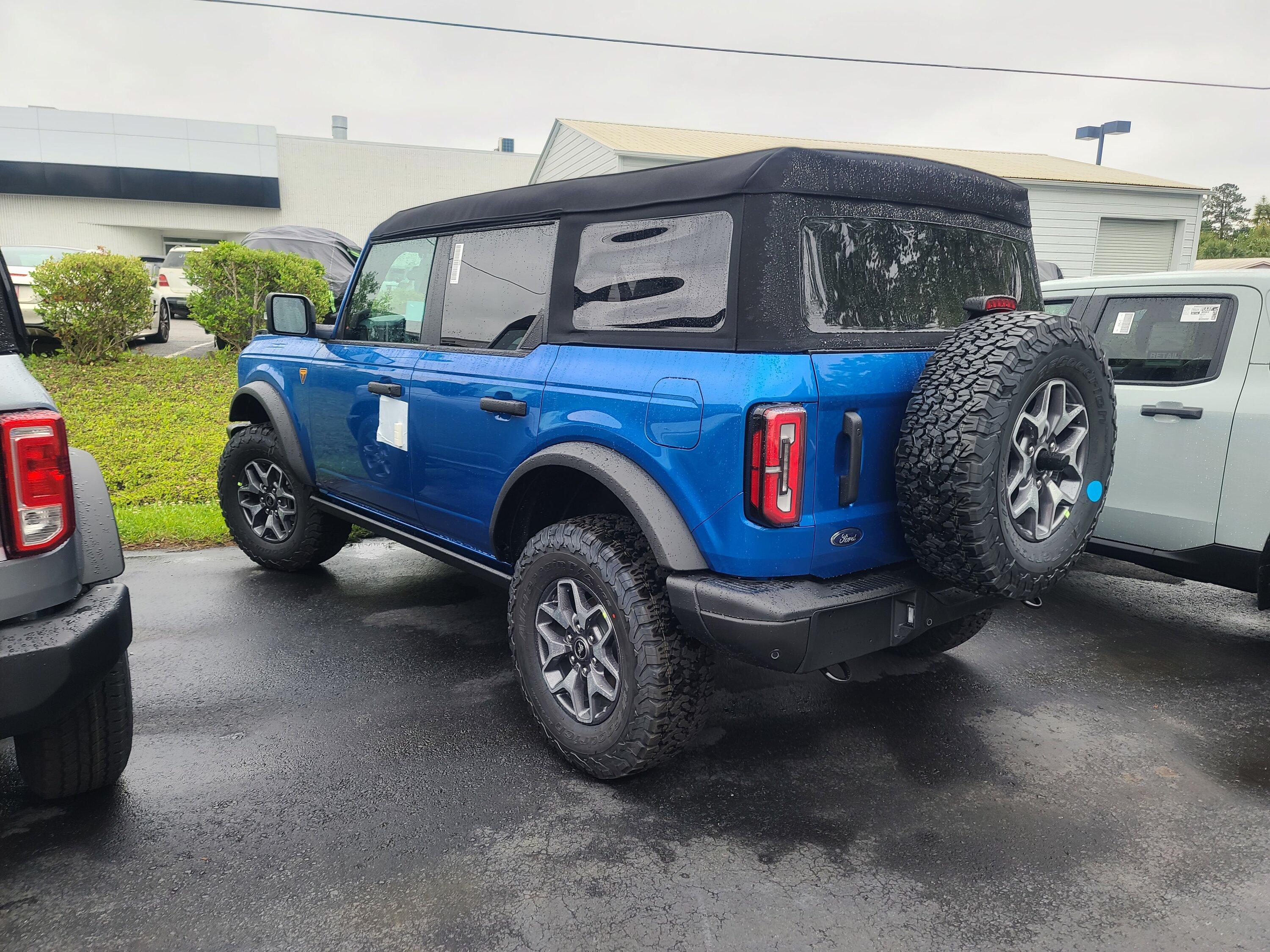 Ford Bronco 3/20/2023 Build Week with spreadsheet 20230409_104725