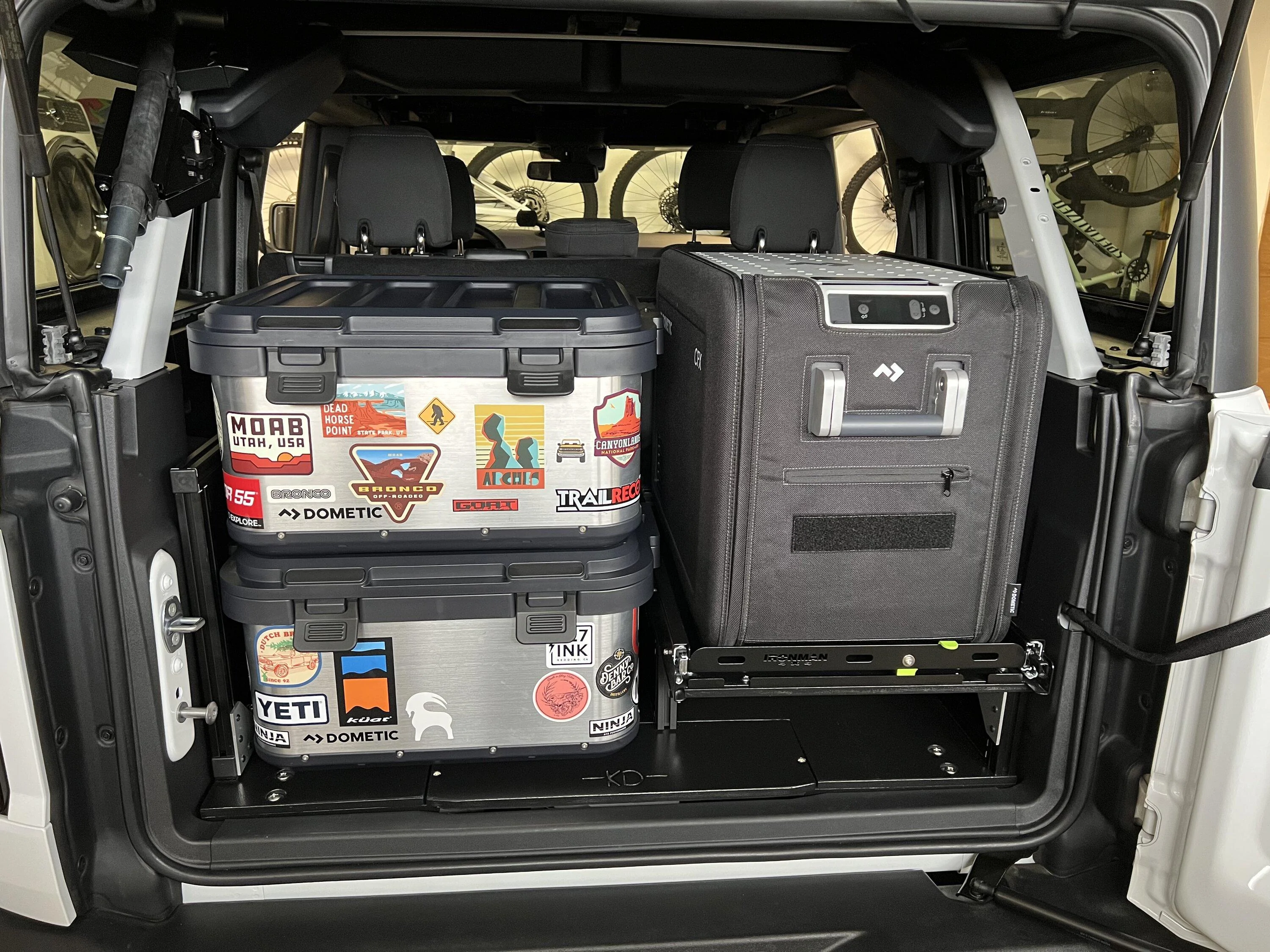Ford Bronco DIY Rear Cargo Platform with Fridge Slide For My 4-Door Bronco 656B8360-3147-4854-BD45-CD47A9218EC3