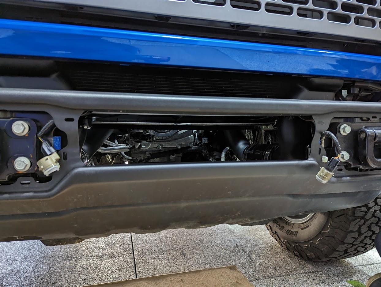 Ford Bronco Mishimoto's Performance Intercooler R&D Thread Installed_03