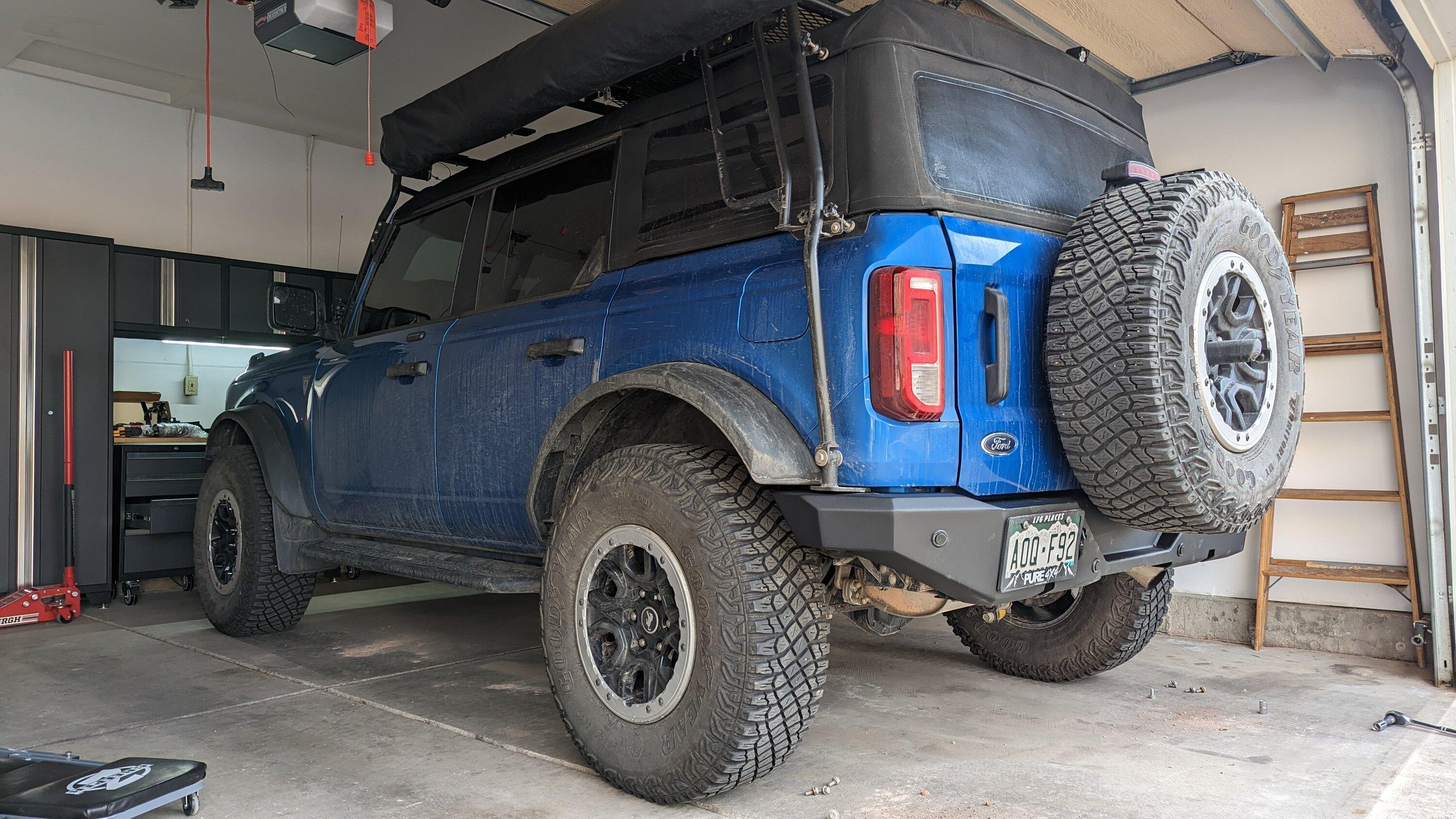 Ford Bronco Nomnom Base Sasquatch build log PXL_20230408_001259475