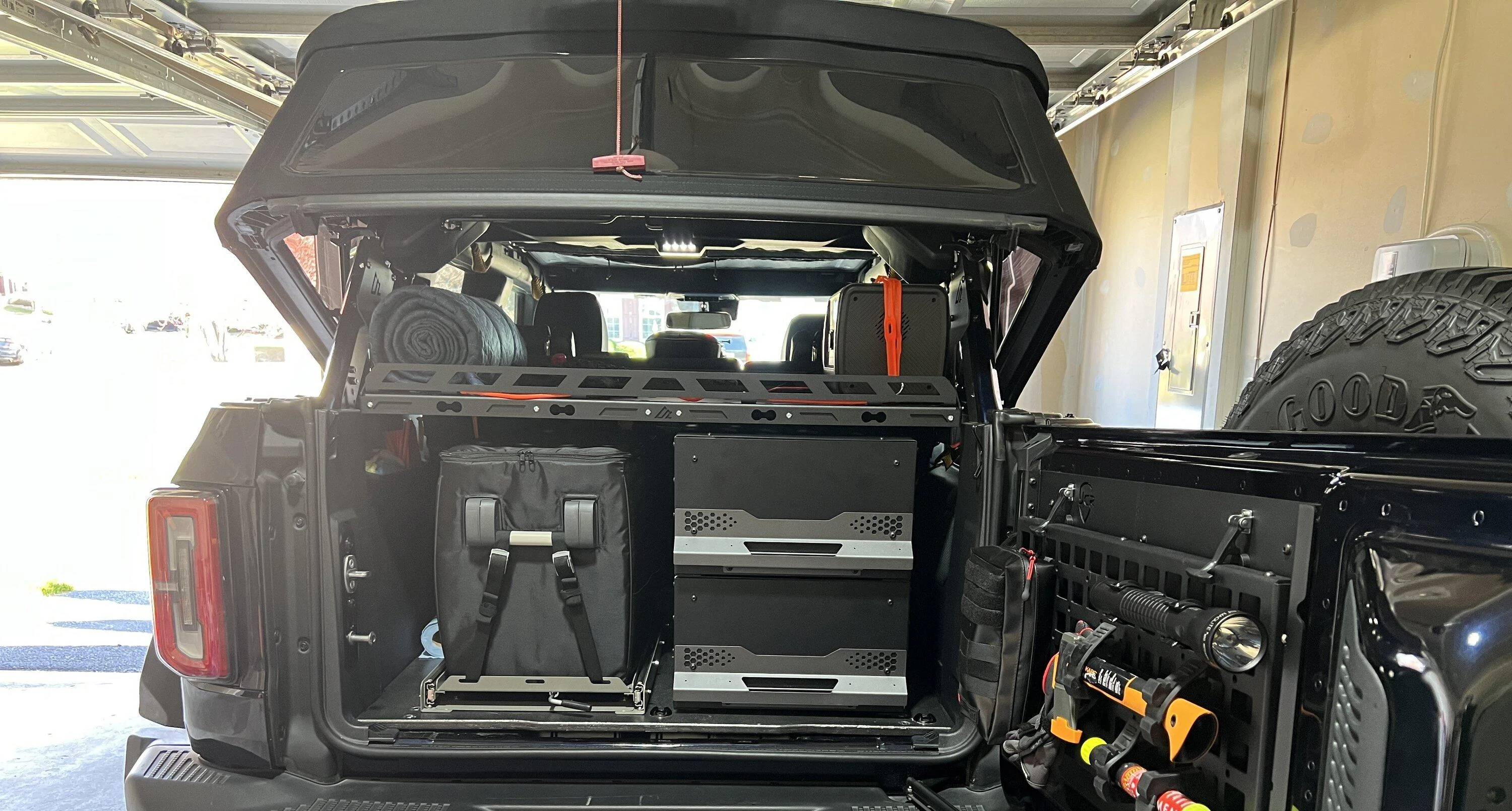 Ford Bronco DIY Rear Cargo Platform with Fridge Slide For My 4-Door Bronco 20230318_194418359_iOS