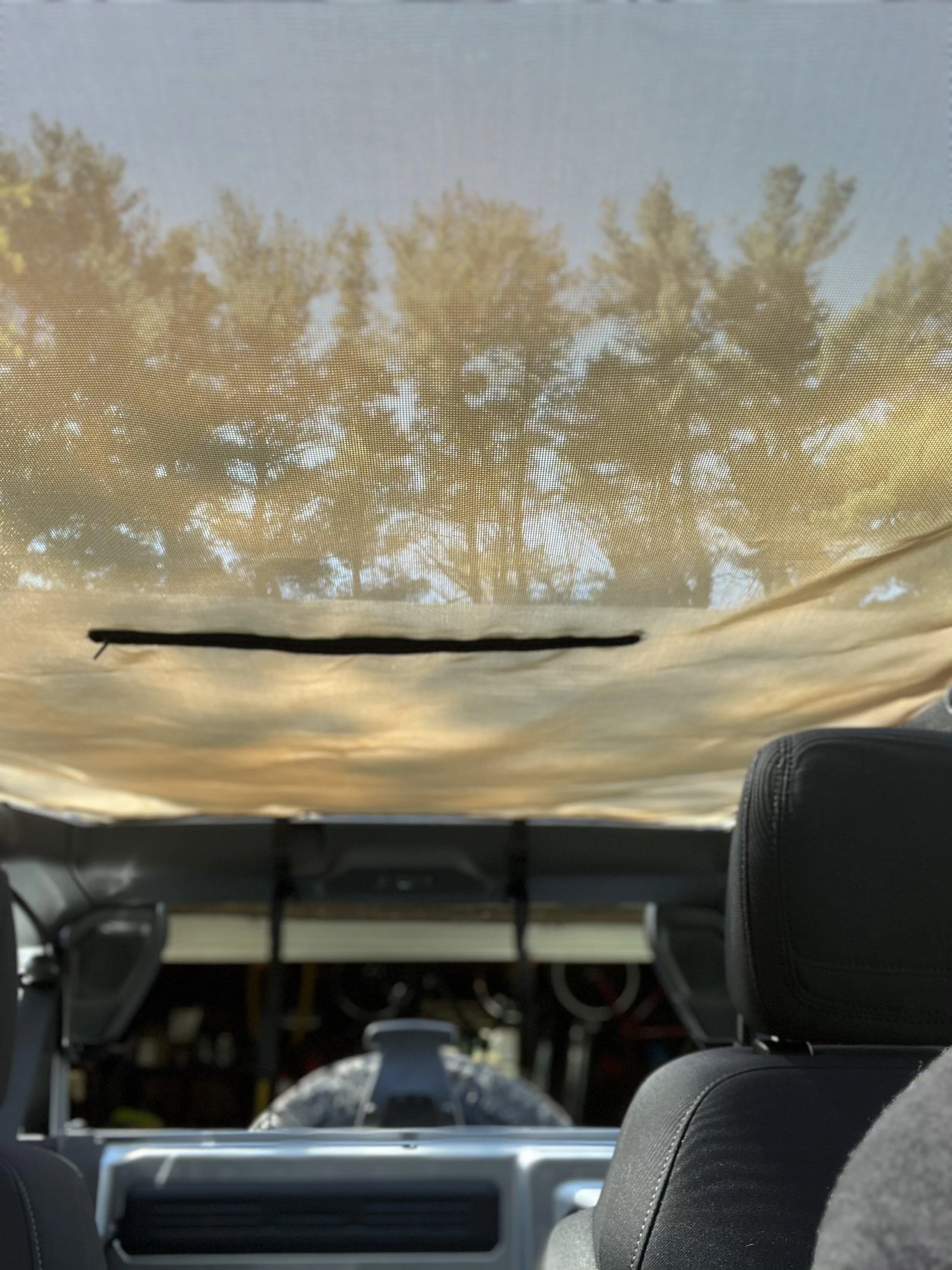 Was topless till I put a Bimini top on (also installed new speakers ...