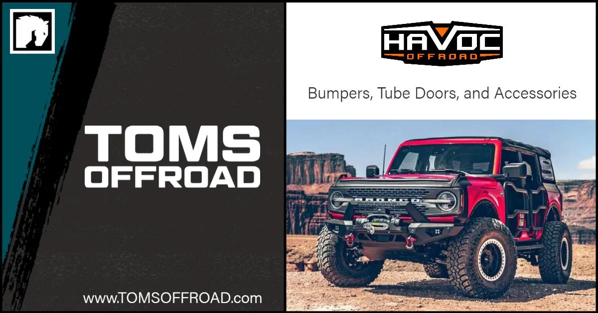 Ford Bronco HAVOC Offroad Bumpers and Trail Accessories LG-TOMS_6G_Forum_Havoc_1