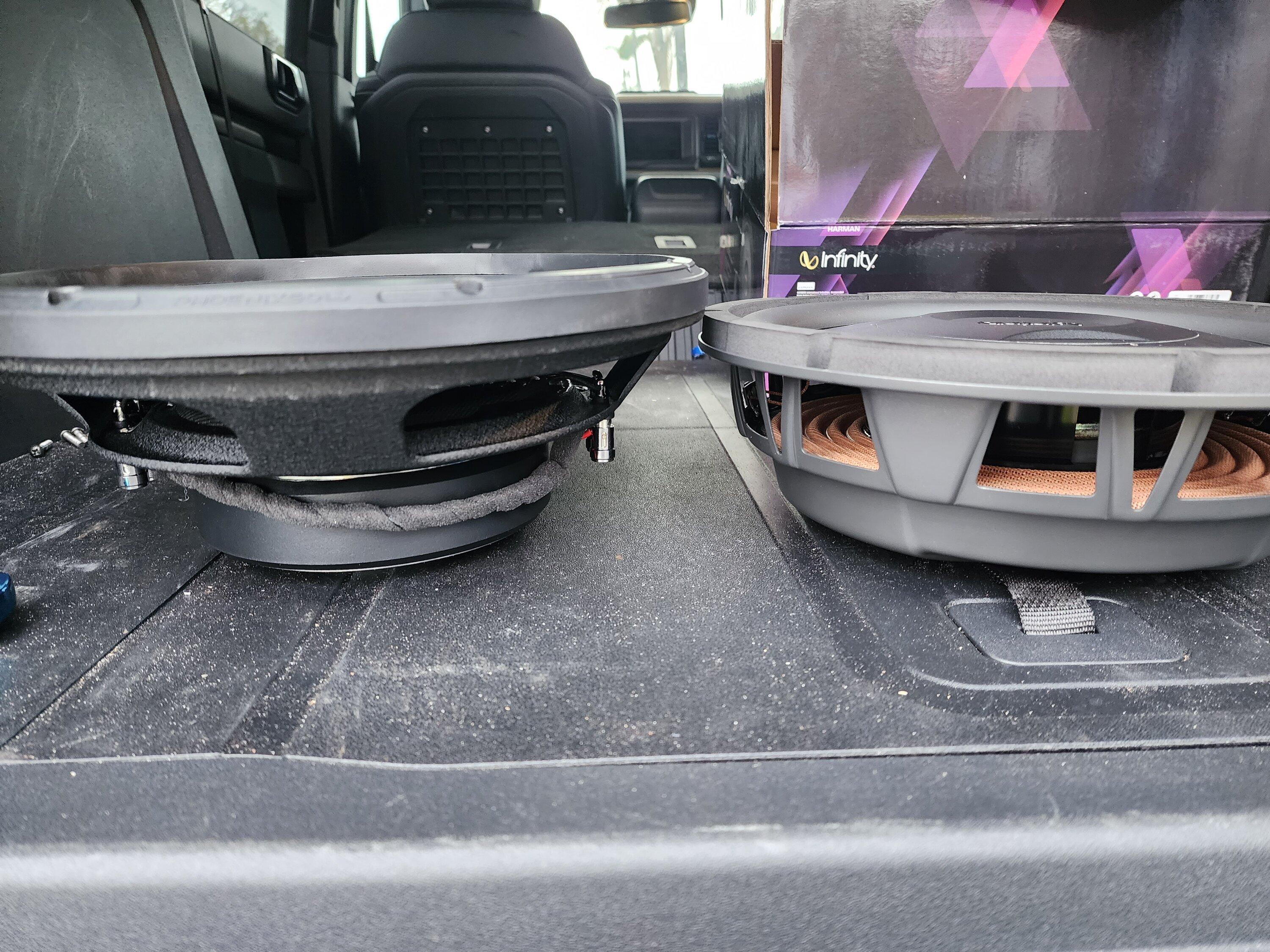Ford Bronco 12" for Stinger box upgrade advice 20230410_185337