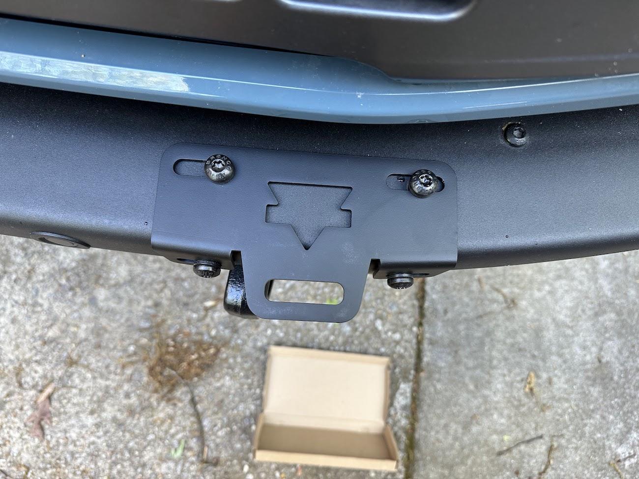 Ford Bronco Tricky Motorsports Bumper Light Brackets x Auxbeam Round LED Offroad Lights IMG_0036